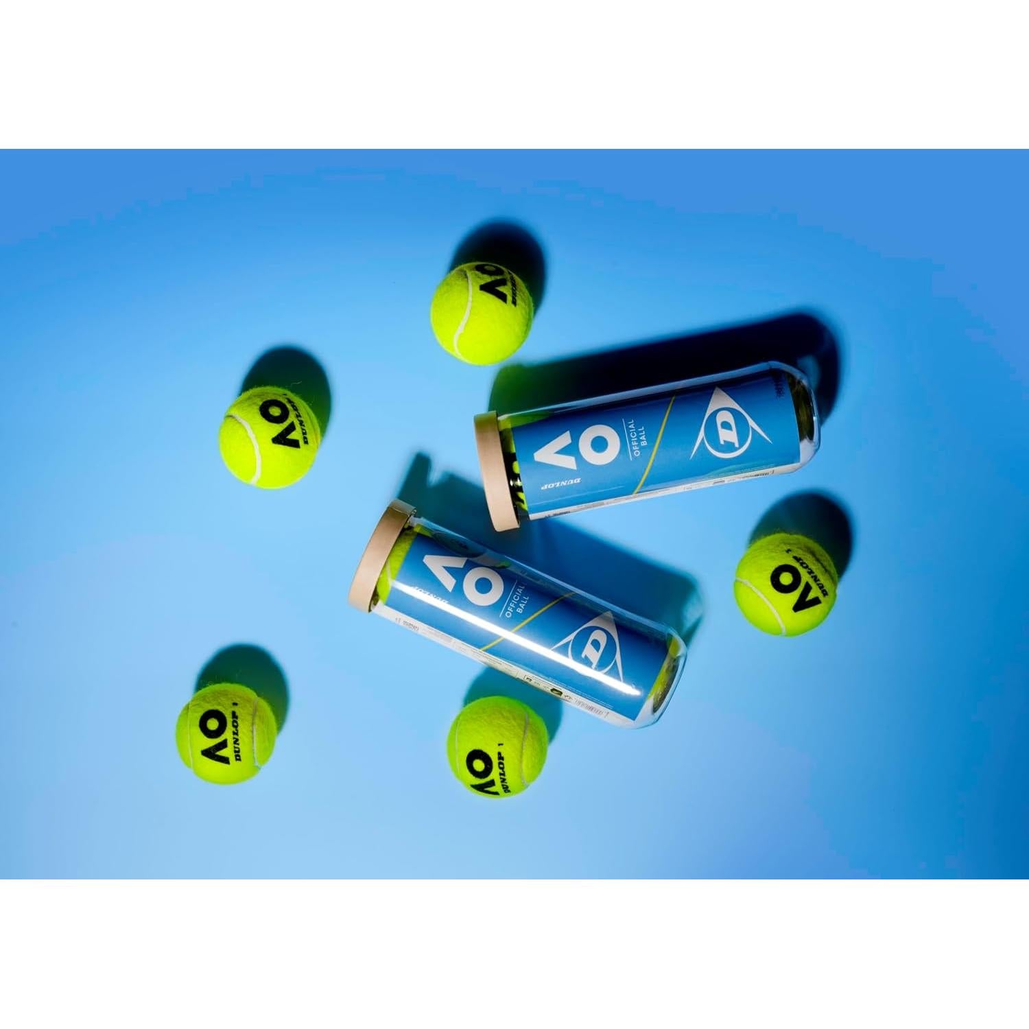 Pelotas de Tenis Dunlop Sports Australian Open - Caja 72 Pelotas