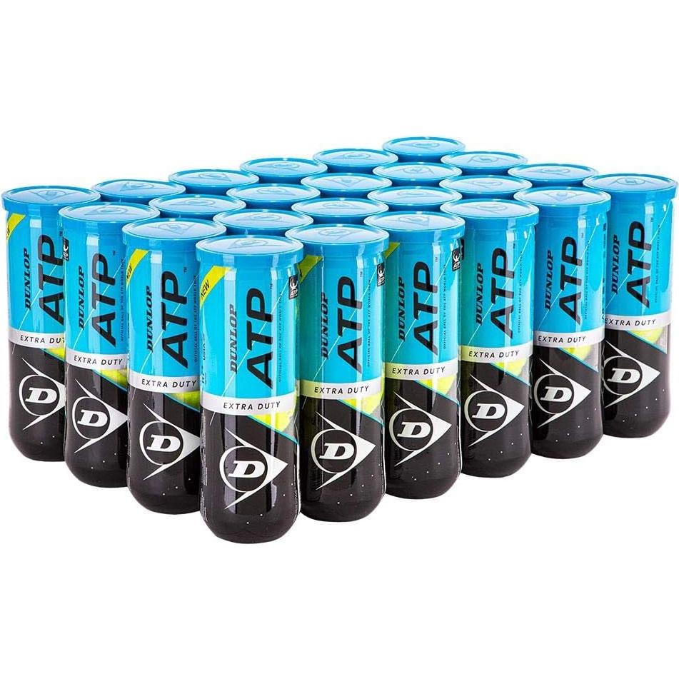 Pelotas de Tenis DUNLOP ATP Premium - 72 Pelotas en 24 Latas