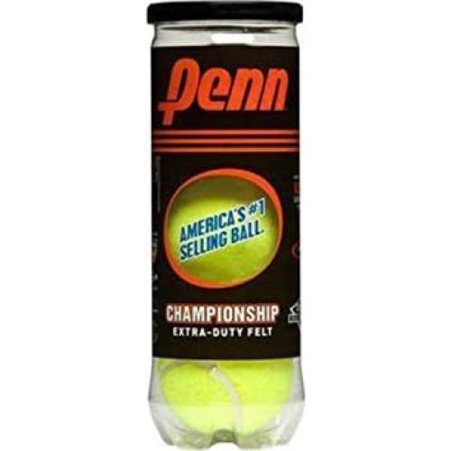 Pelotas de Tenis Penn Natural Rubber 12 Latas 36 Pelotas Amarillo