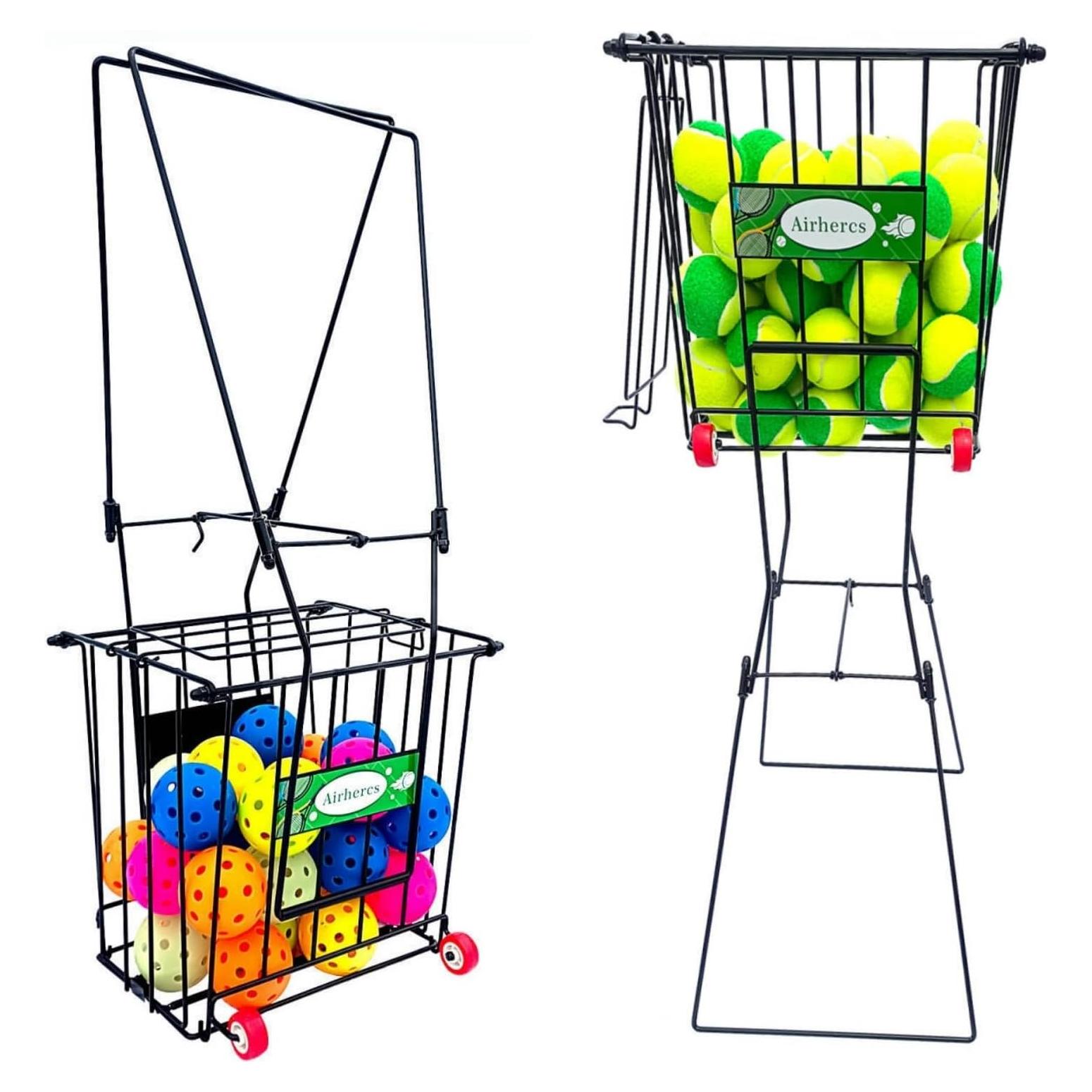 Cesta de Pelotas de Tenis Airhercs - Capacidad 79 Pelotas