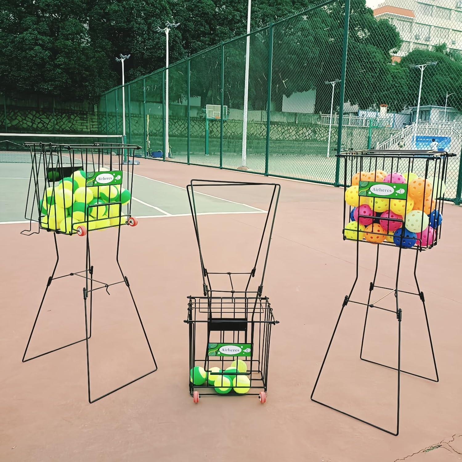 Cesta de Pelotas de Tenis Airhercs - Capacidad 79 Pelotas