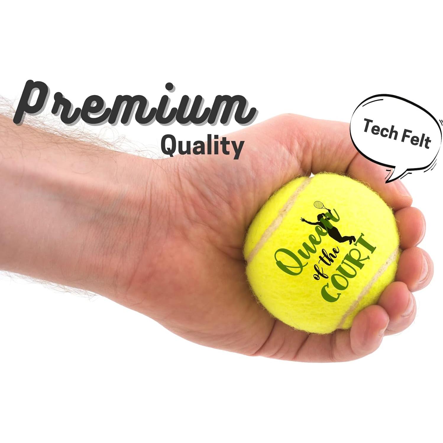 Set de 3 Pelotas de Tenis CybGene con Paquete de Regalo