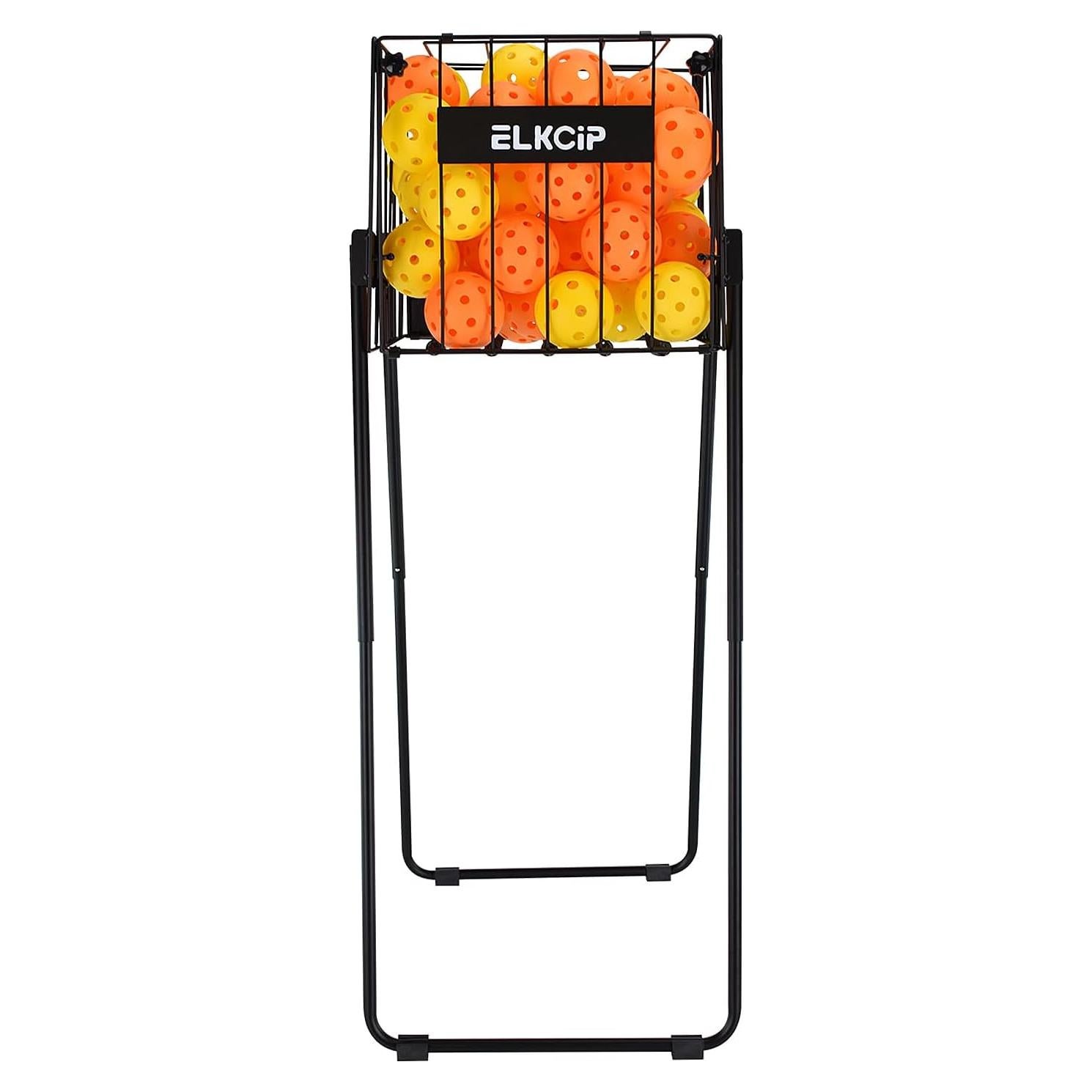 Recolector de Pelotas de Pickleball y Tenis ELKCIP con Ruedas