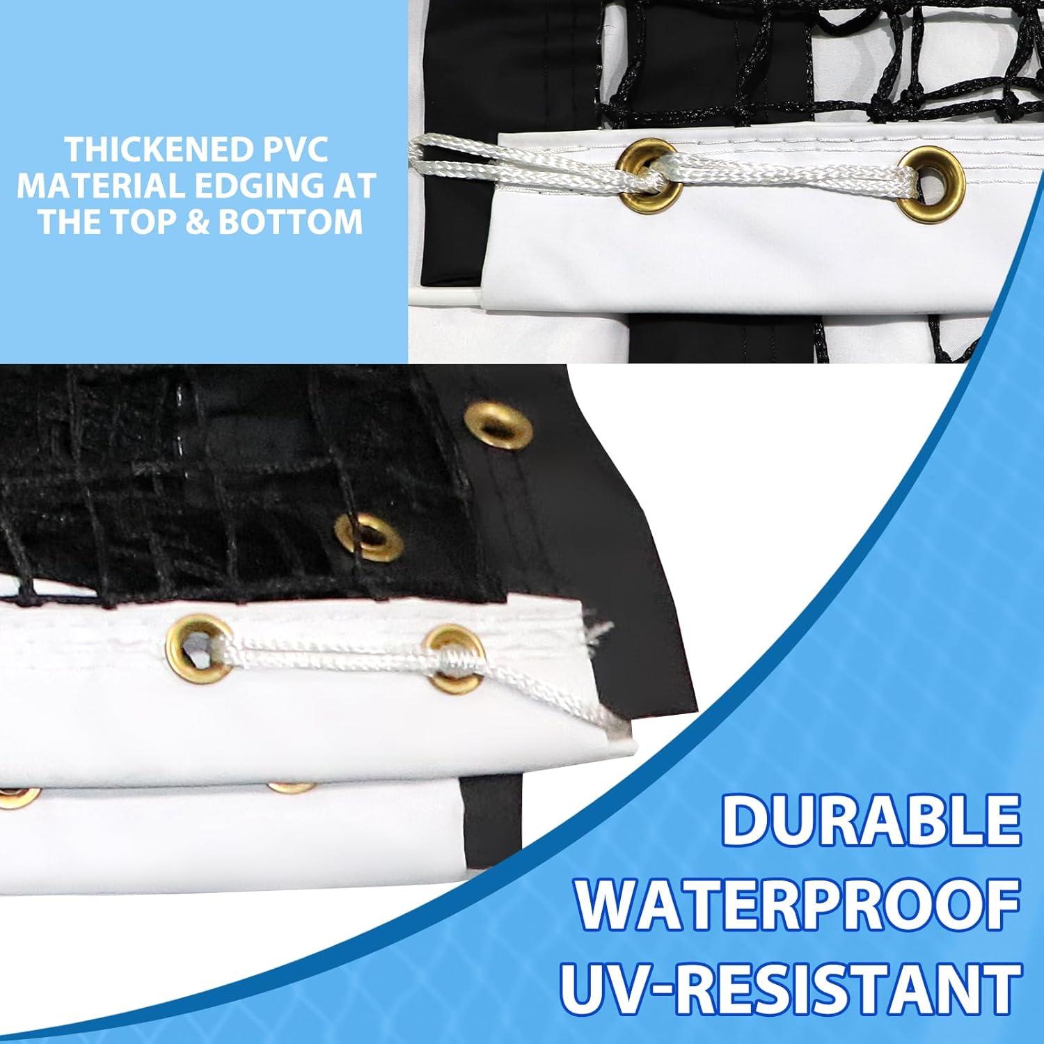 Red de Tenis Profesional VANCL 12.8m Resistente Impermeable