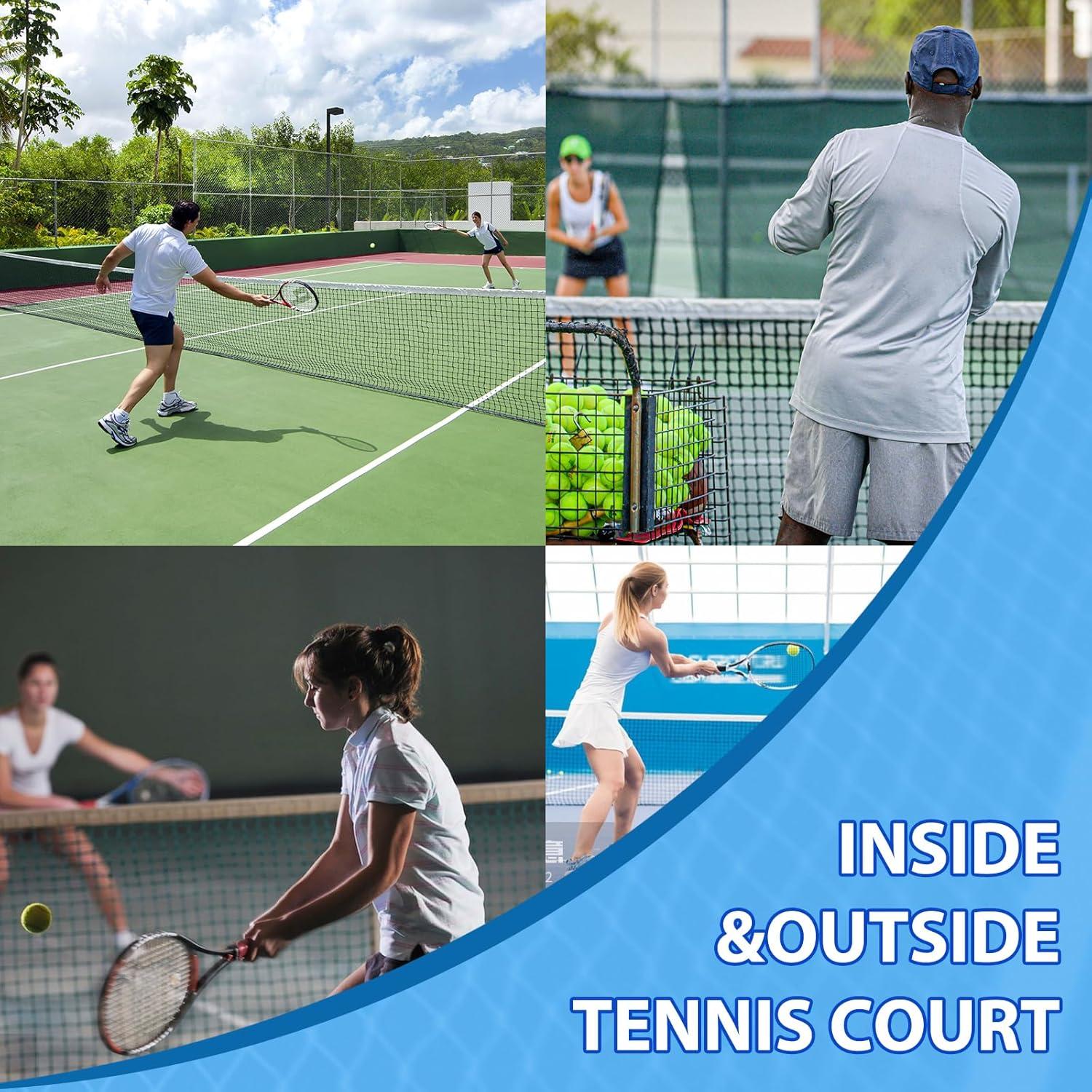 Red de Tenis Profesional VANCL 12.8m Resistente Impermeable