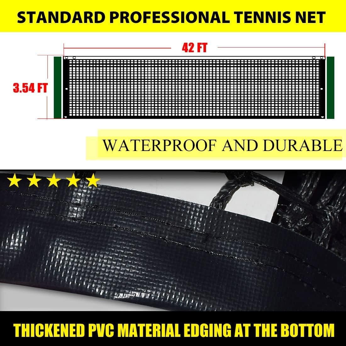 Red de Tenis Profesional ProGoal 12.8m Nylon Resistente