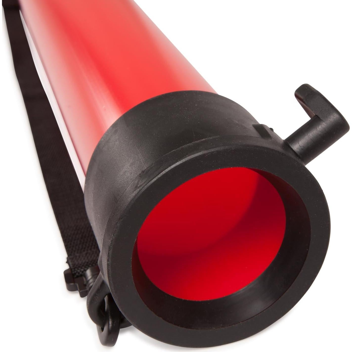 Tubo de Recogida de Pelotas de Tenis GAMMA 18 Pelotas Rojo