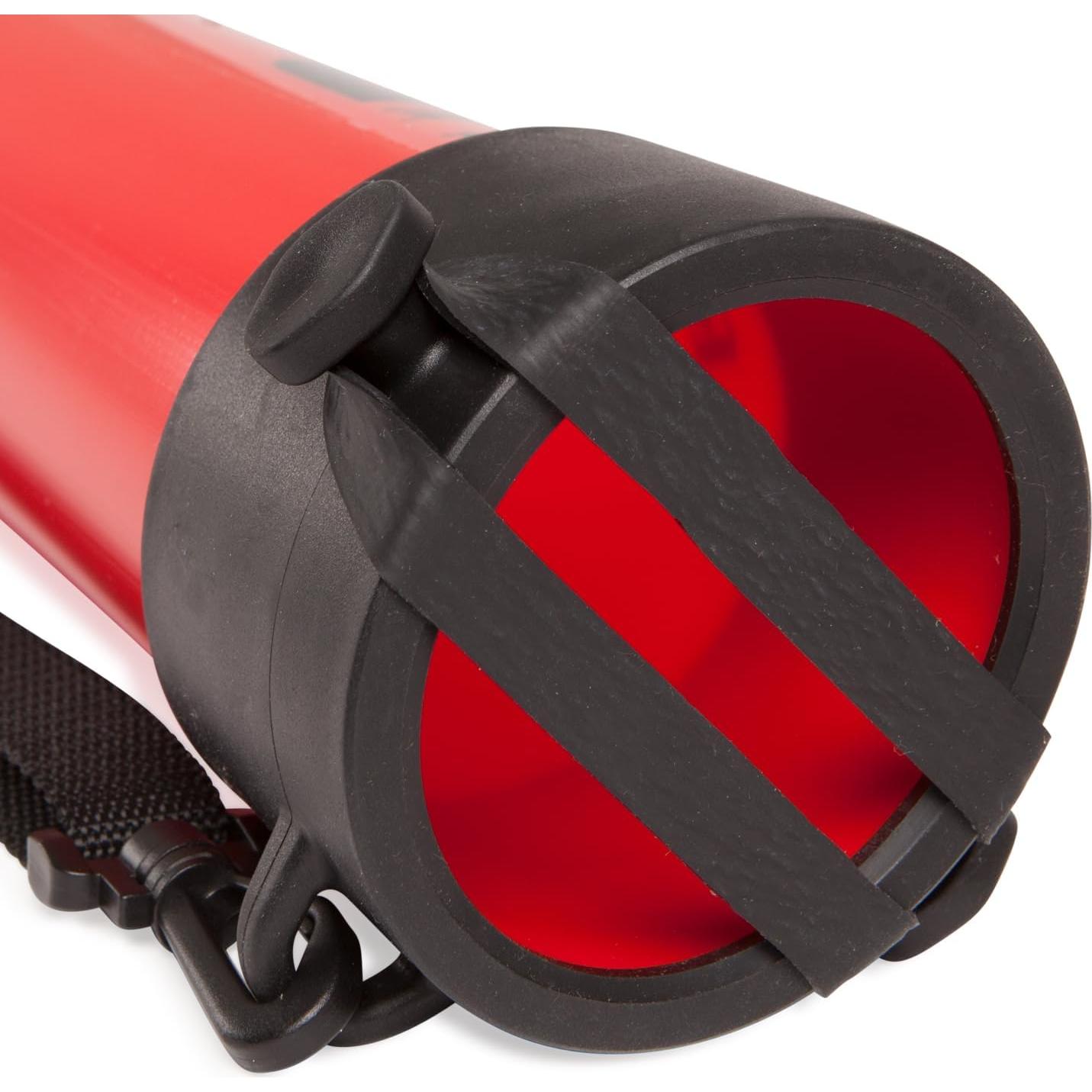 Tubo de Recogida de Pelotas de Tenis GAMMA 18 Pelotas Rojo