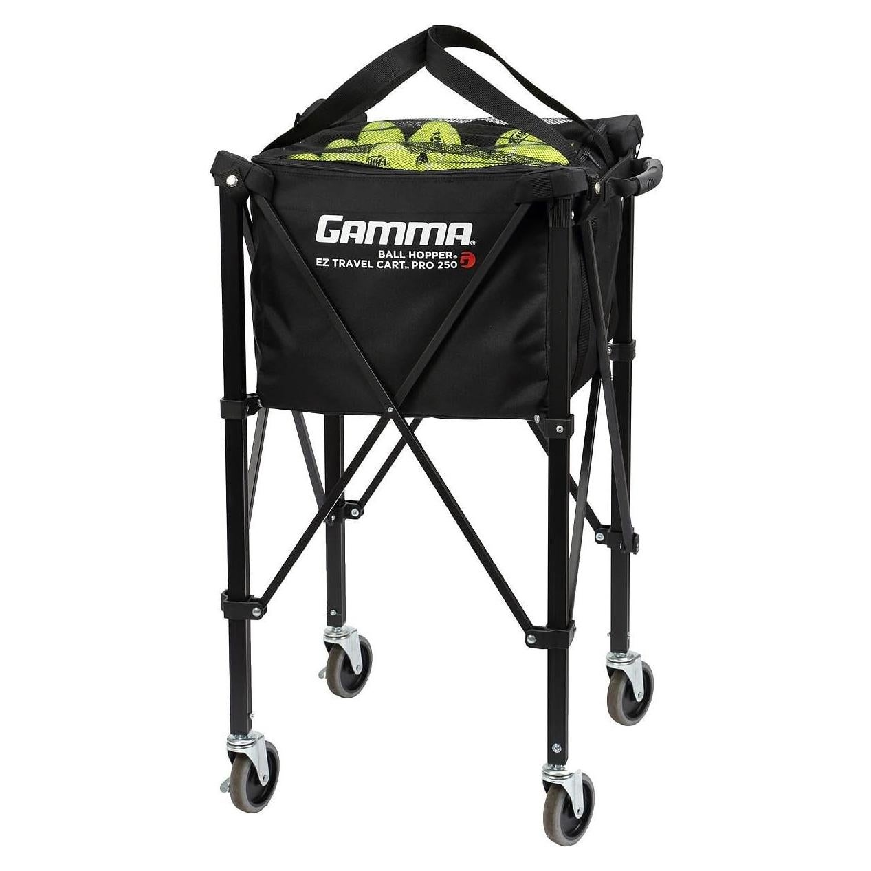 Carro de Viaje Gamma EZ Pro 250 para Tenis y Pickleball