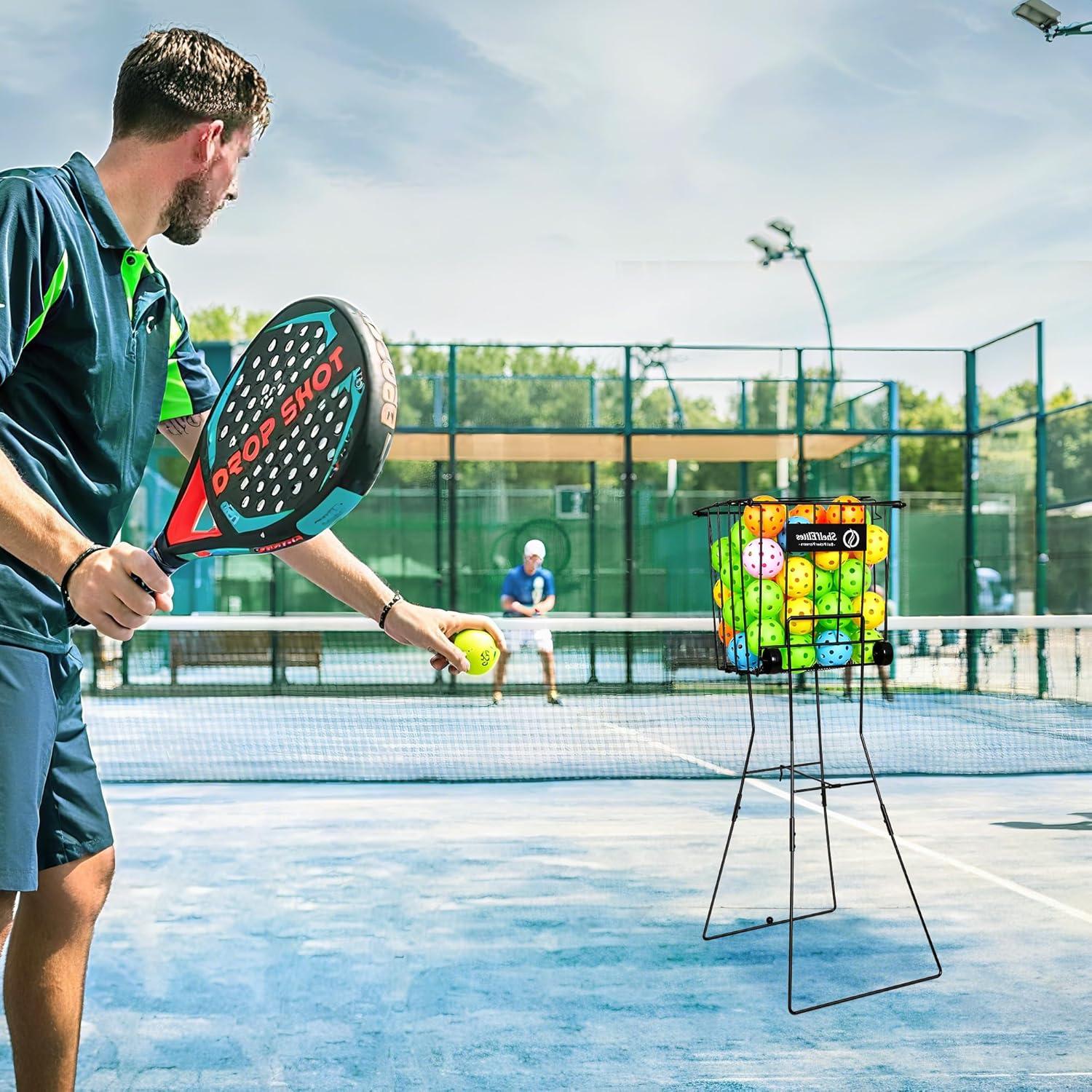 Recogedor de Pelotas de Tenis ShelfElites ZX-DLZ-JQL Plegable