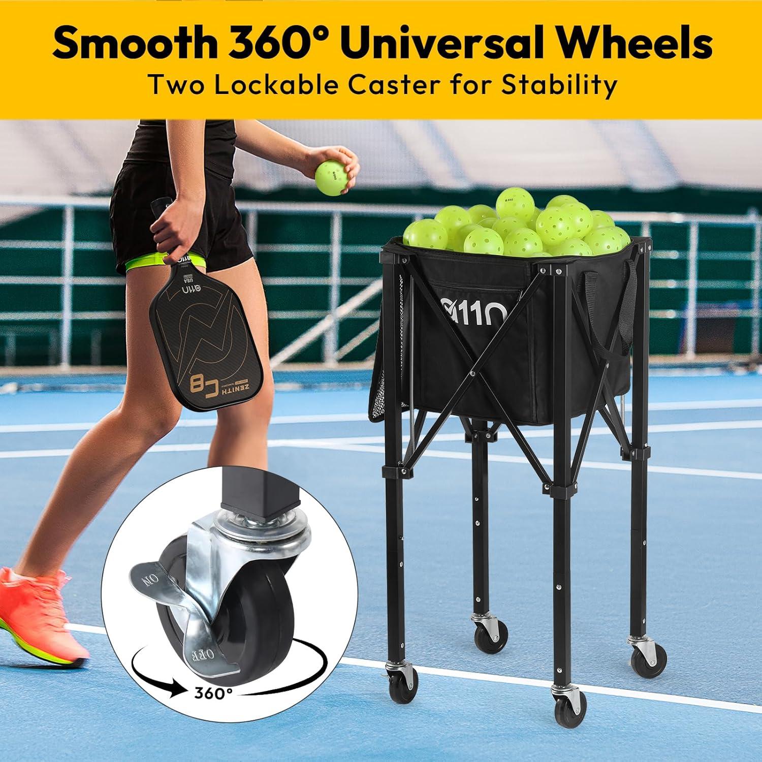 Recogedor de Pelotas A11N Sports - Carro para 120 Pelotas