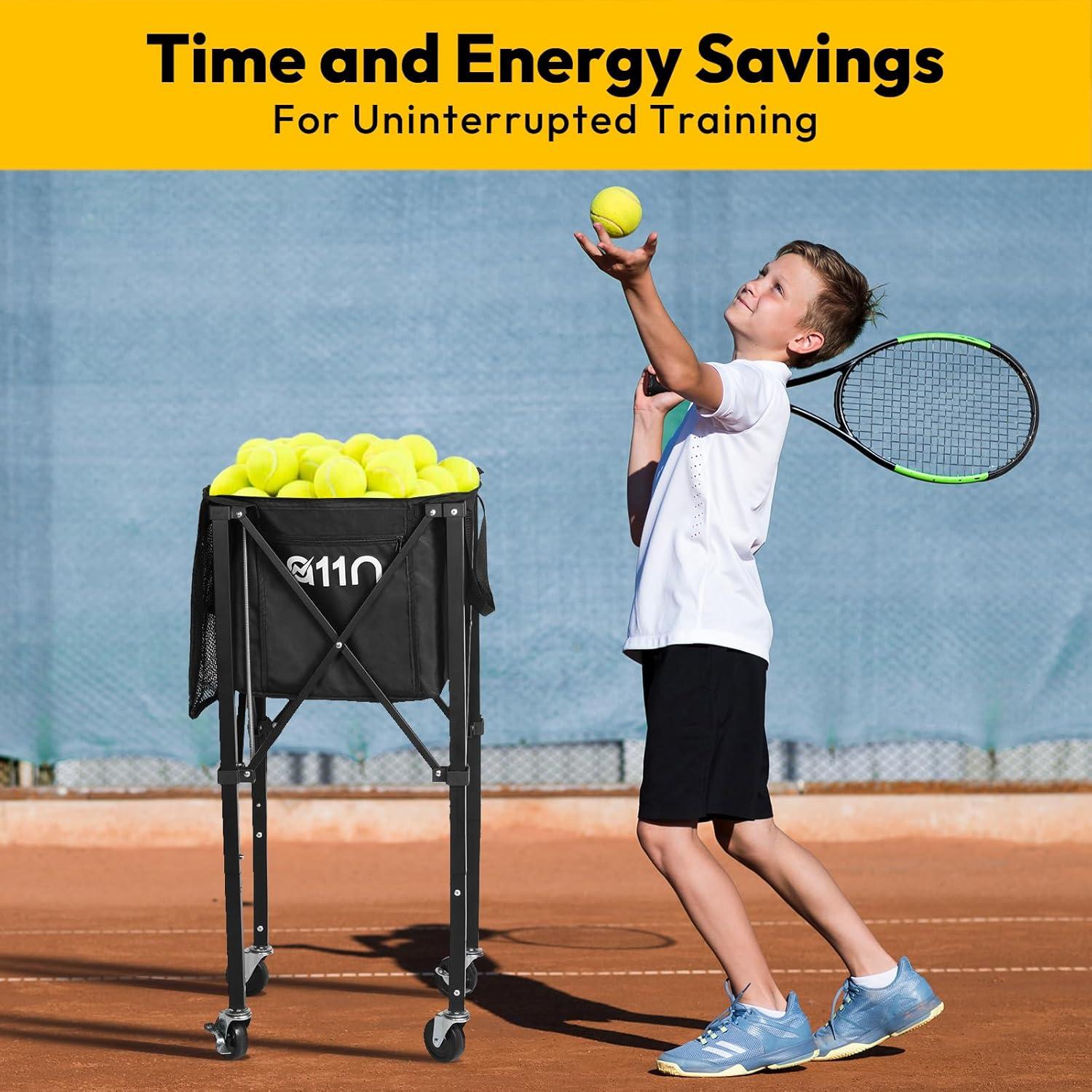 Recogedor de Pelotas A11N Sports - Carro para 120 Pelotas