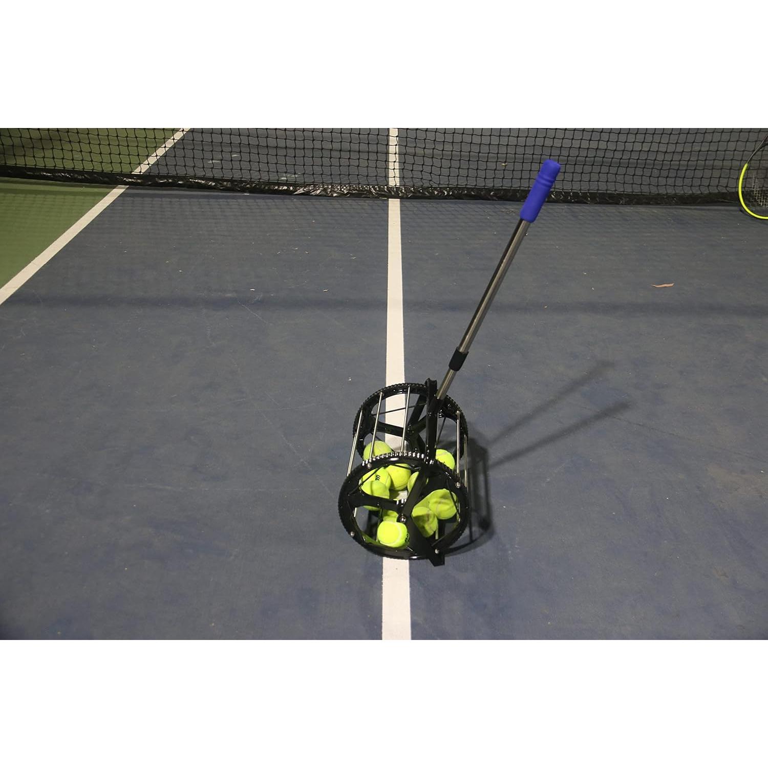 Recogedor de Pelotas de Tenis Coolcapis TBH - Capacidad 55 Pelotas