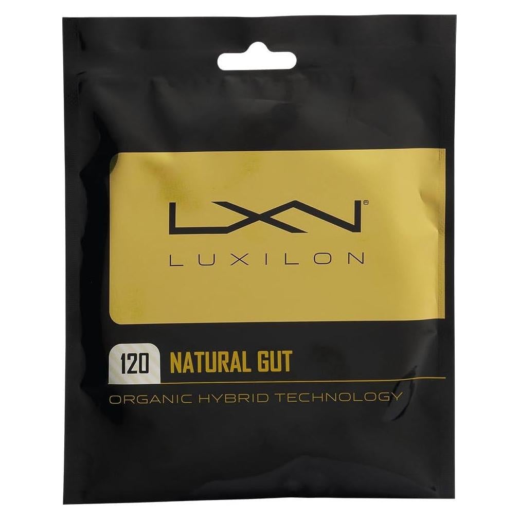 Cuerda de Tenis Luxilon Natural Gut 1.20mm - Set Blanco
