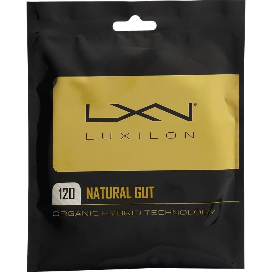 Cuerda de Tenis Luxilon Natural Gut 1.20mm - Set Blanco