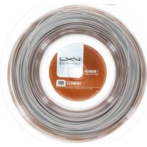 Cuerda de Tenis Luxilon Element 125 Carrete 200m Marrón