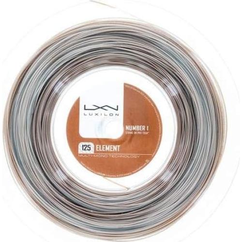 Cuerda de Tenis Luxilon Element 125 Carrete 200m Marrón