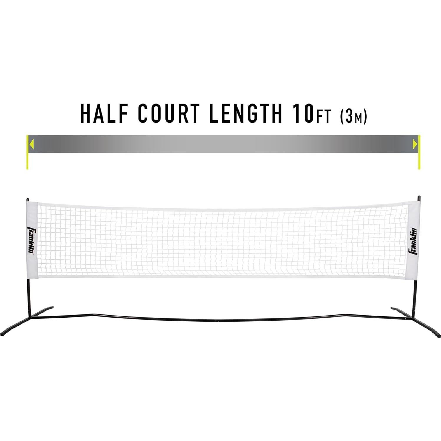 Conjunto de Red de Pickleball Franklin Sports - Media Cancha 3.05m