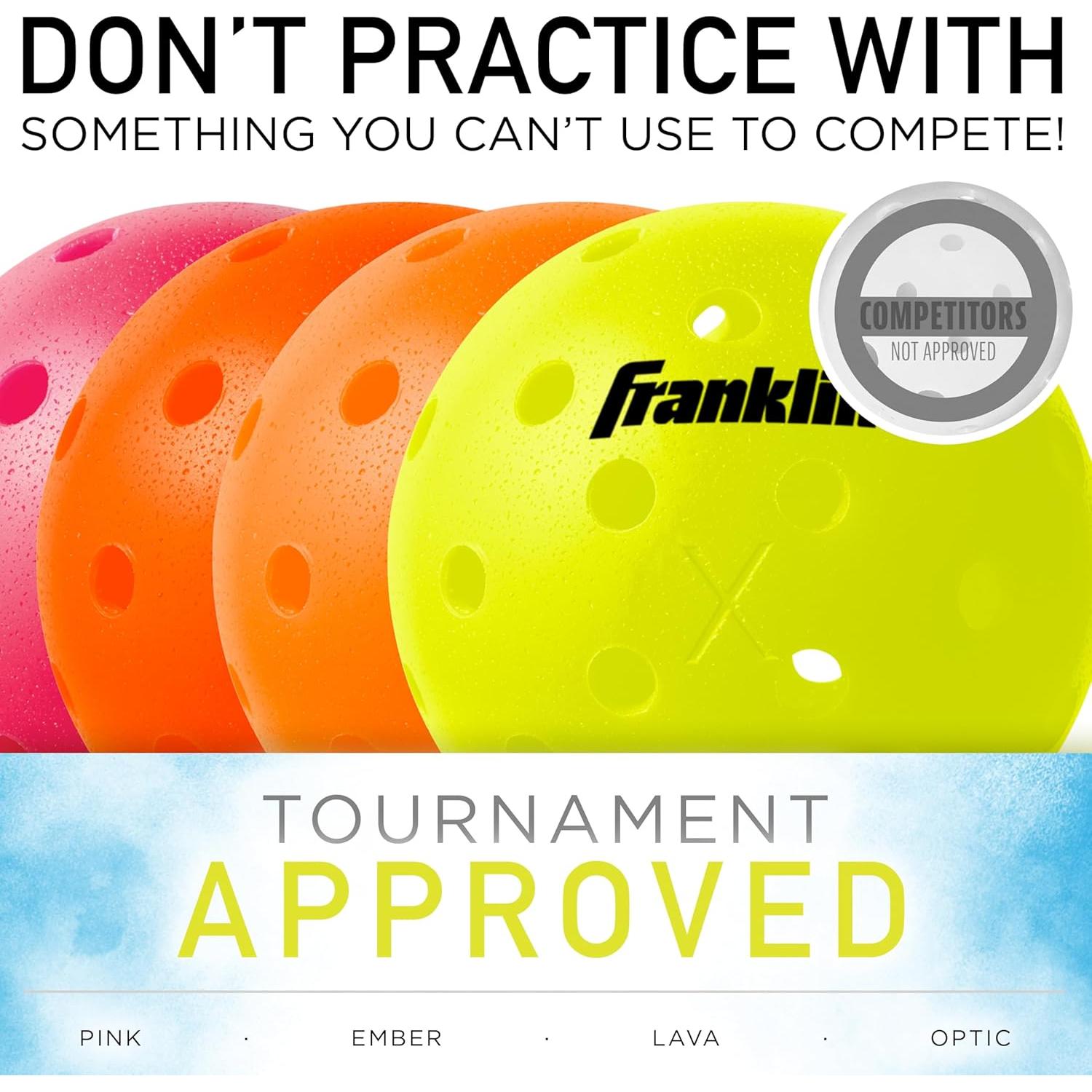 Conjunto de Red de Pickleball Franklin Sports - Media Cancha 3.05m