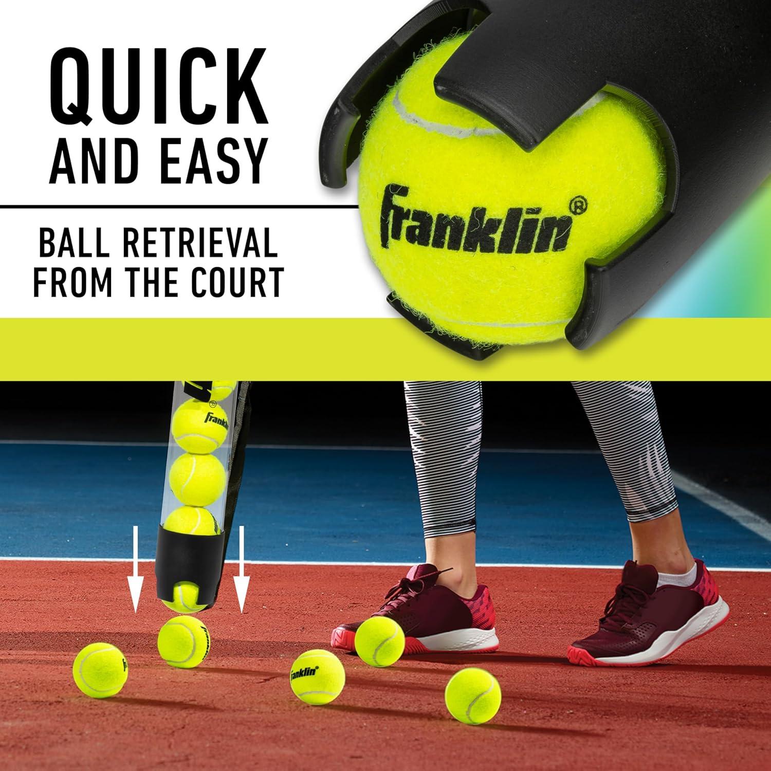 Tubo Recogedor de Pelotas Franklin Sports para Tenis y Padel - 93.98 cm