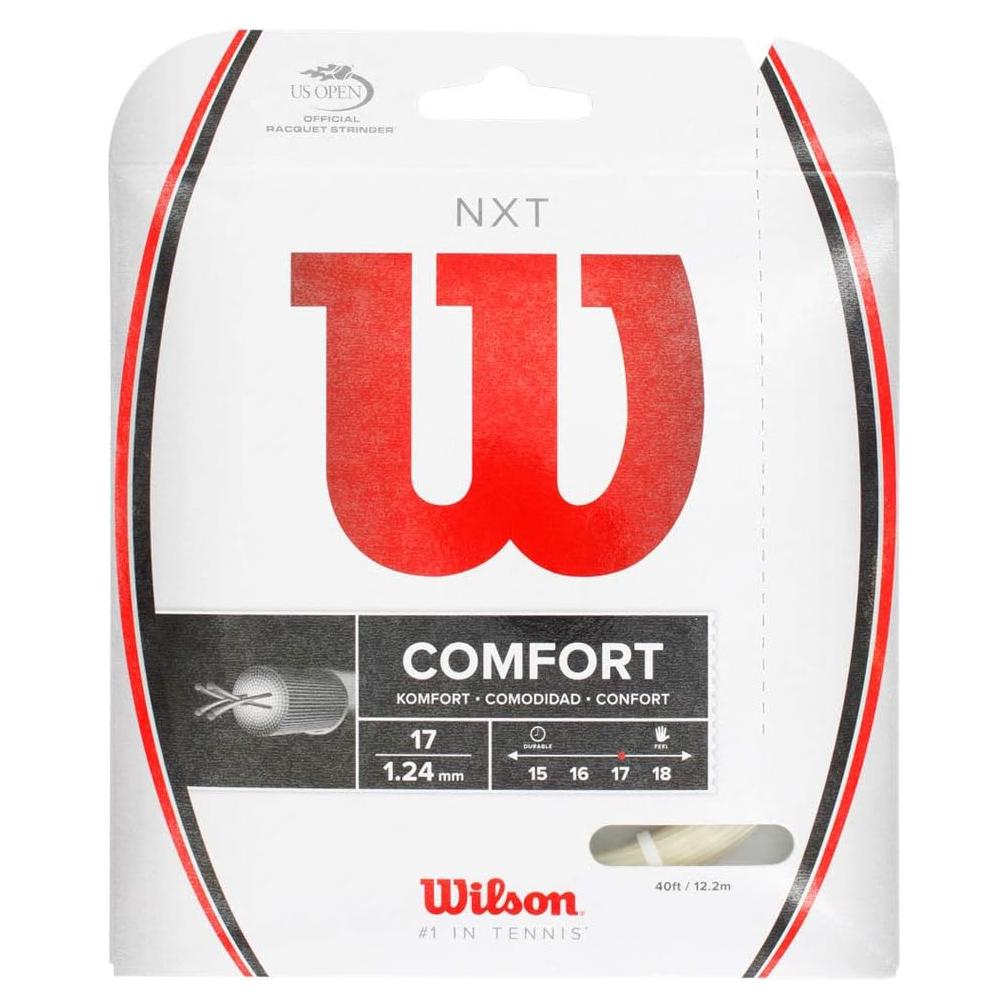 Cuerda de Tenis Wilson NXT Multifilamento 1.25mm Natural