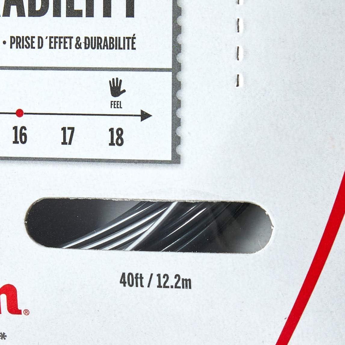 Cuerda de Tenis Wilson Revolve Spin 16 - Negro