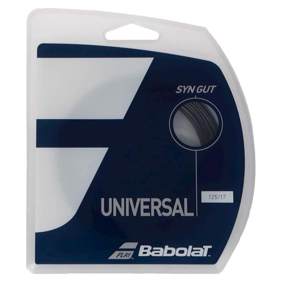 Cuerda de Tenis Babolat Syn Gut 1.25mm Negro