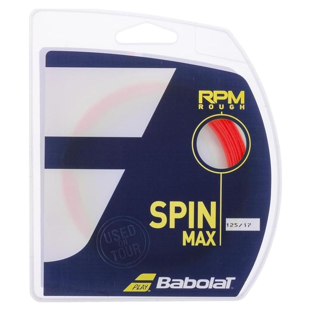 Cuerda de Tenis Babolat RPM Rough 12.2m Roja 1.25mm