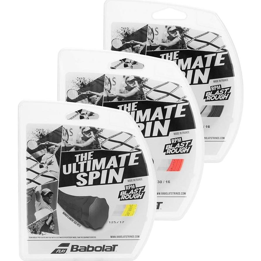 Cuerda de Tenis Babolat RPM Rough 12.2m Roja 1.25mm