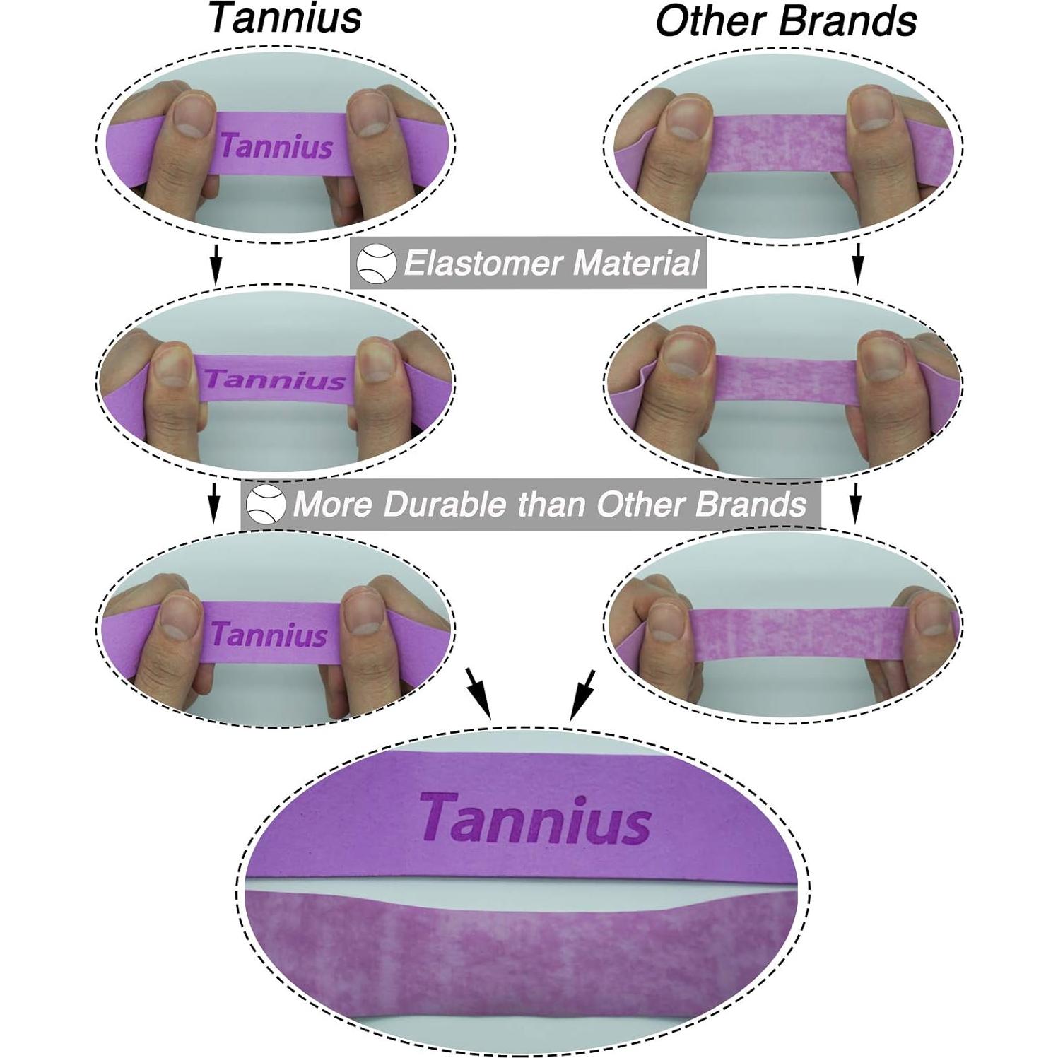 Agarres de Tenis Tannius - Paquete de 9, Super Absorbentes