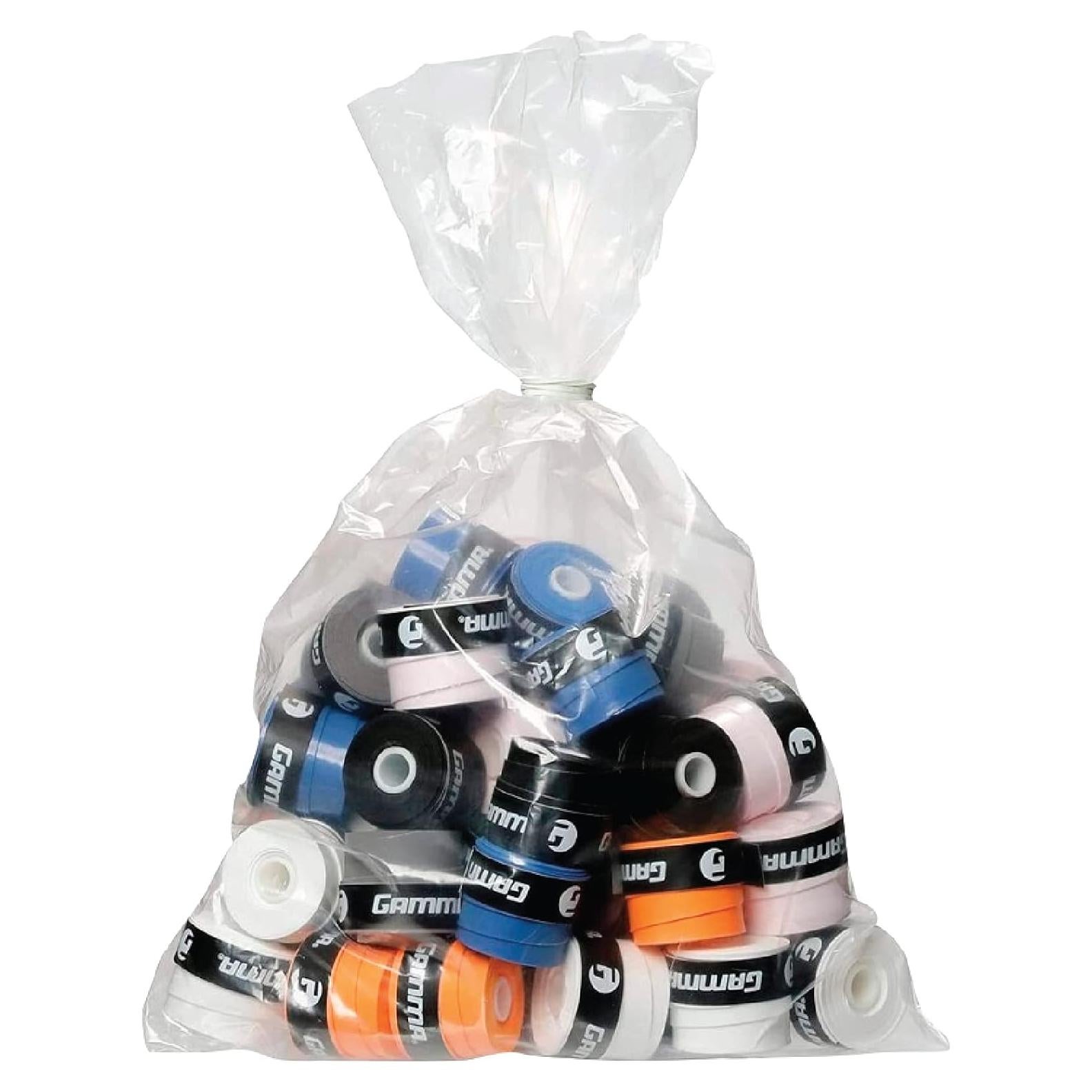 Cinta de Agarre GAMMA Supreme Overgrip 60 Unidades Variado