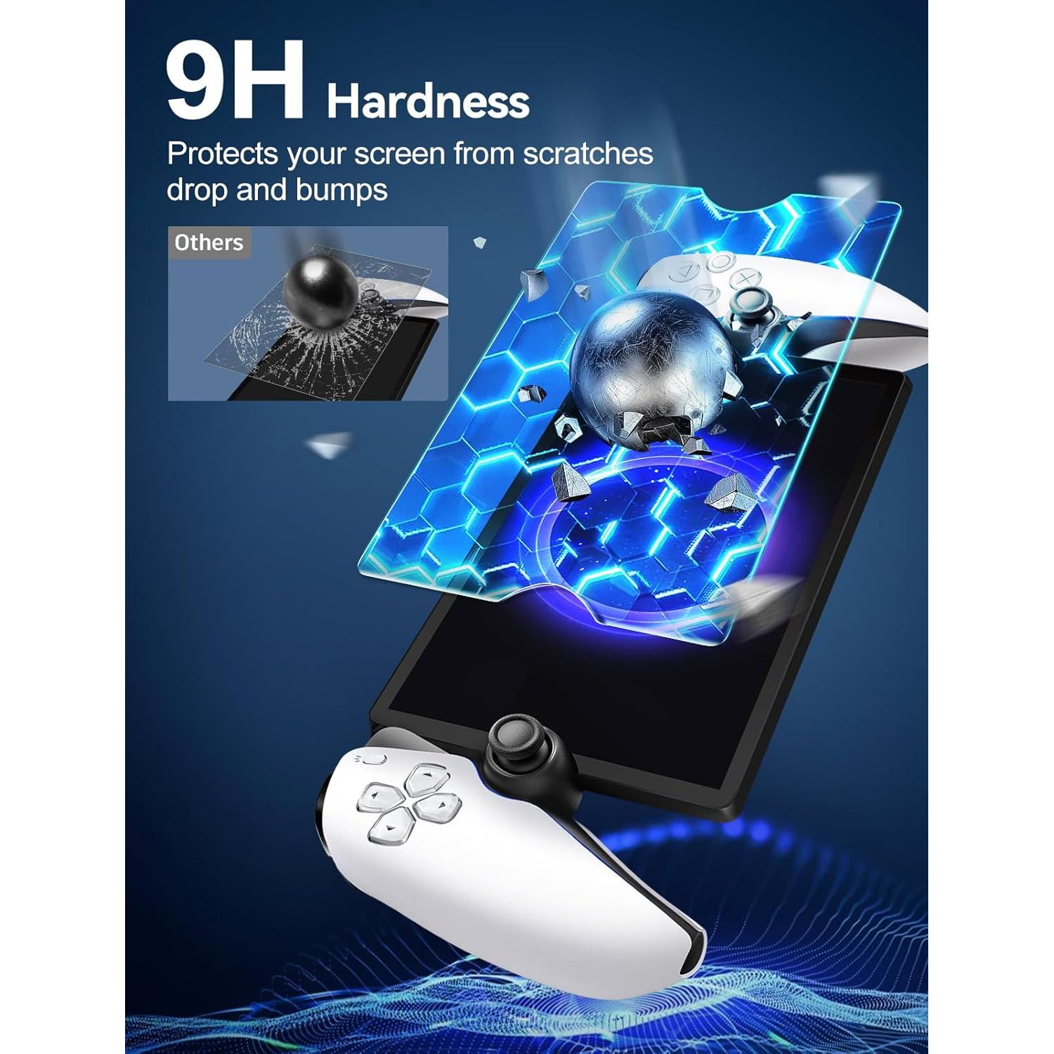 ivoler Protector de Pantalla Vidrio Templado 2 Pzs PS Portal 2023