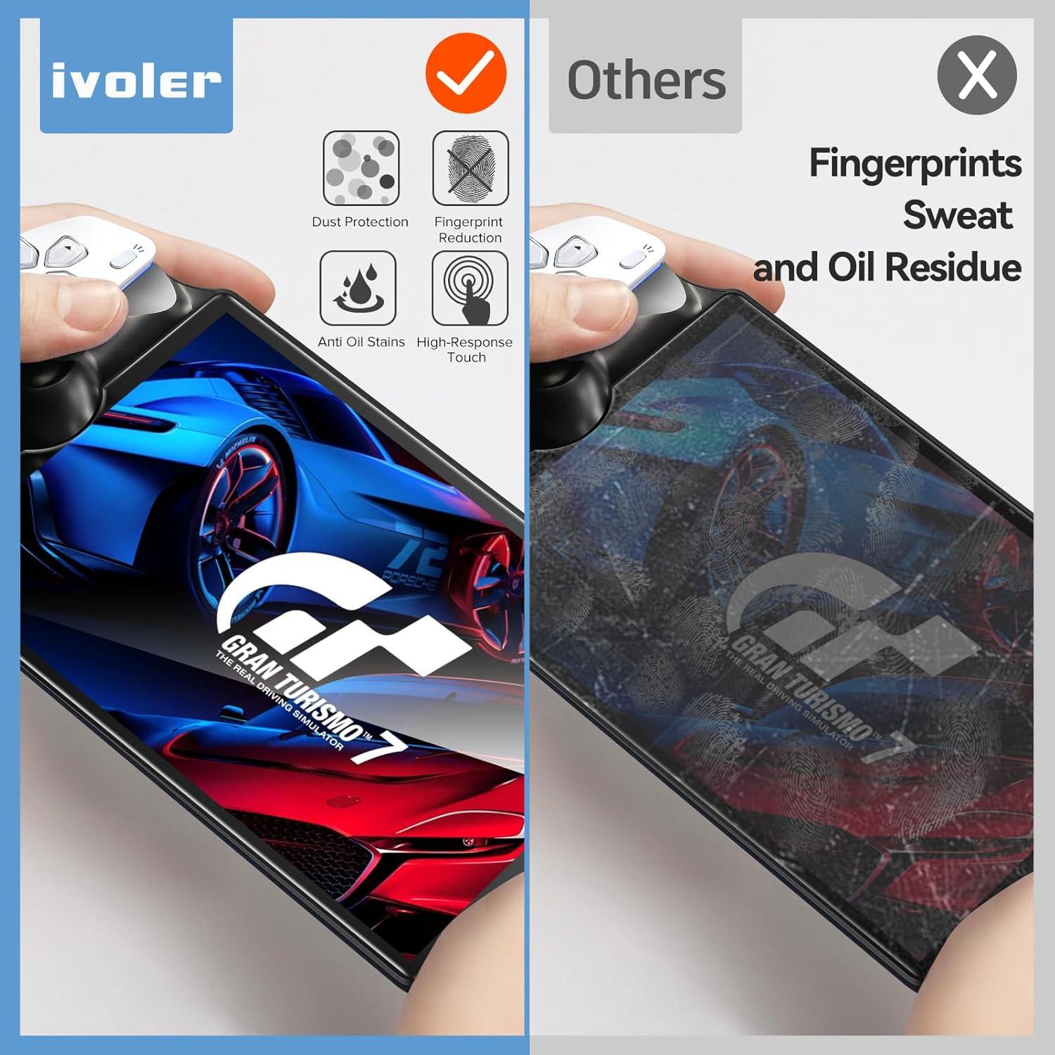 ivoler Protector de Pantalla Vidrio Templado 2 Pzs PS Portal 2023