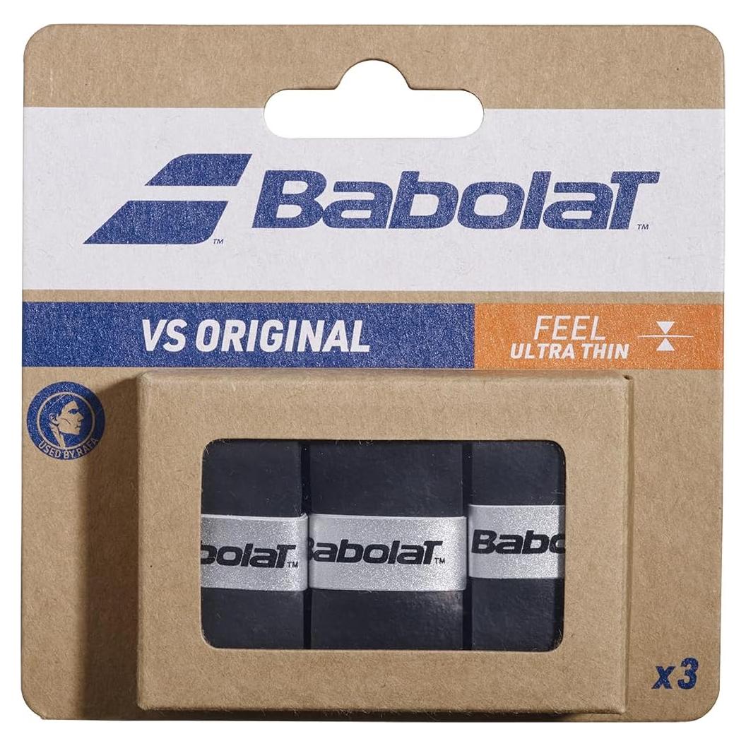 Grip de Tenis Babolat VS Original X3 - Negro - Unisex