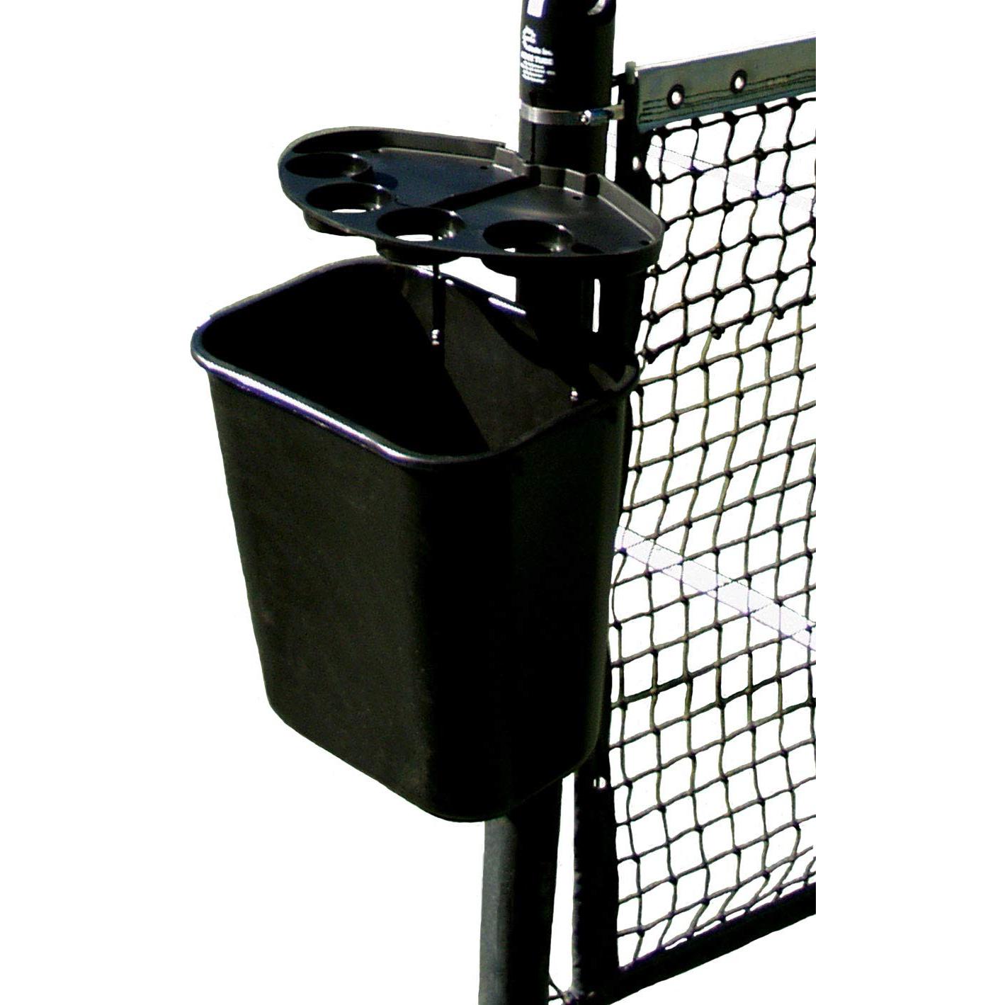 Cesta de Basura para Cancha de Tenis Tourna 26.5L Verde