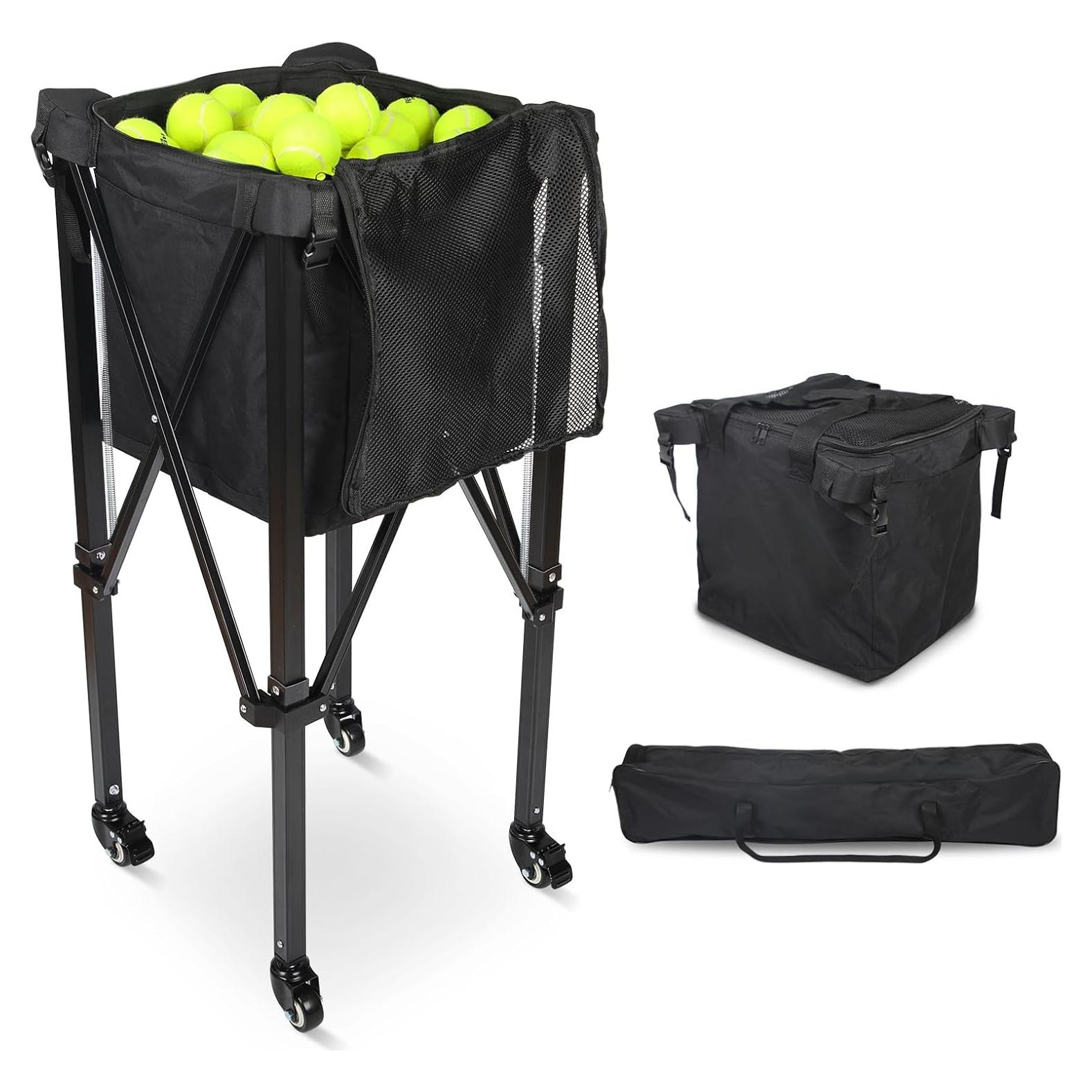 Carro de Pelotas de Tenis ORIENGEAR Pop-up 150 Pelotas