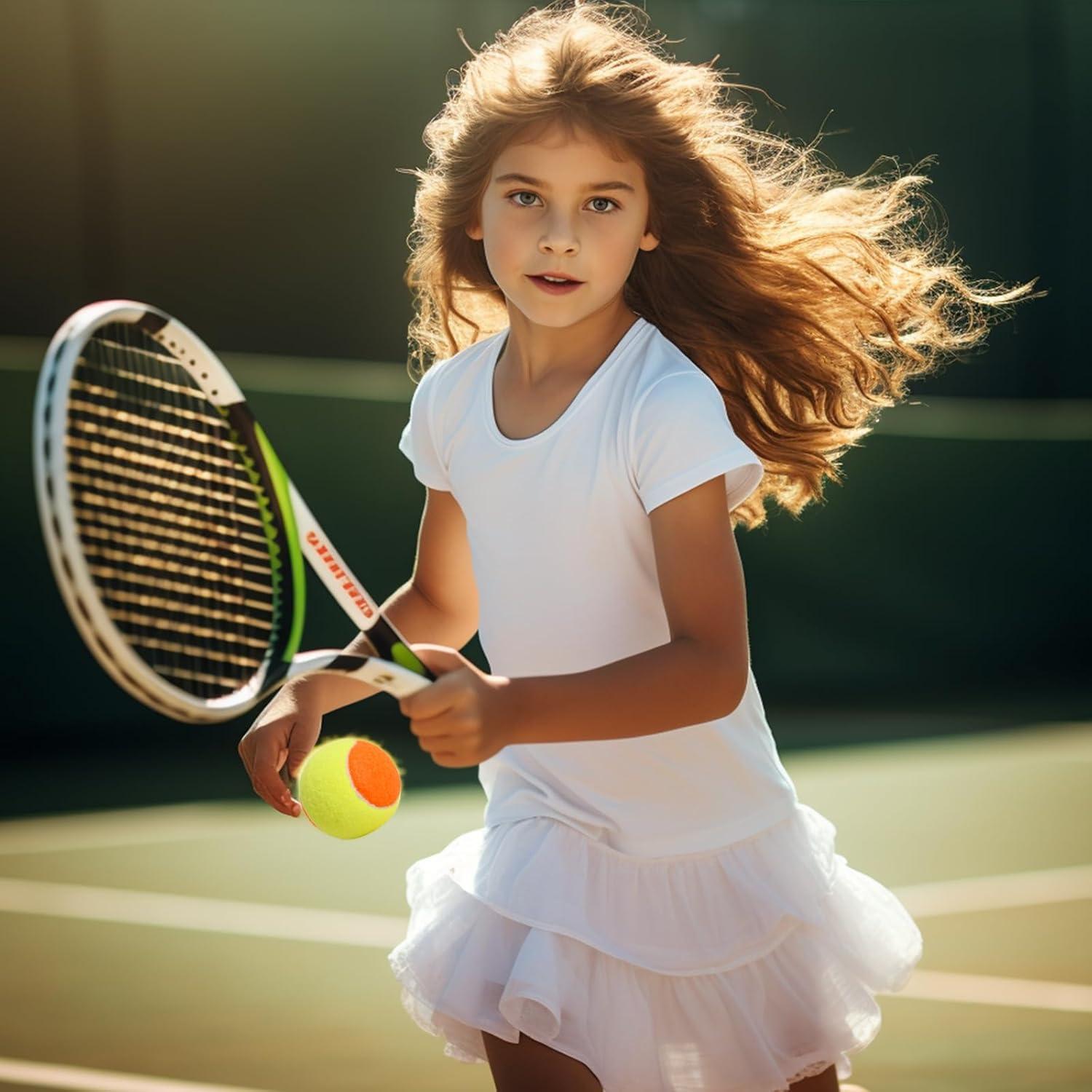 Paquete de 12 pelotas de tenis MRYCZ FYRHD para niños