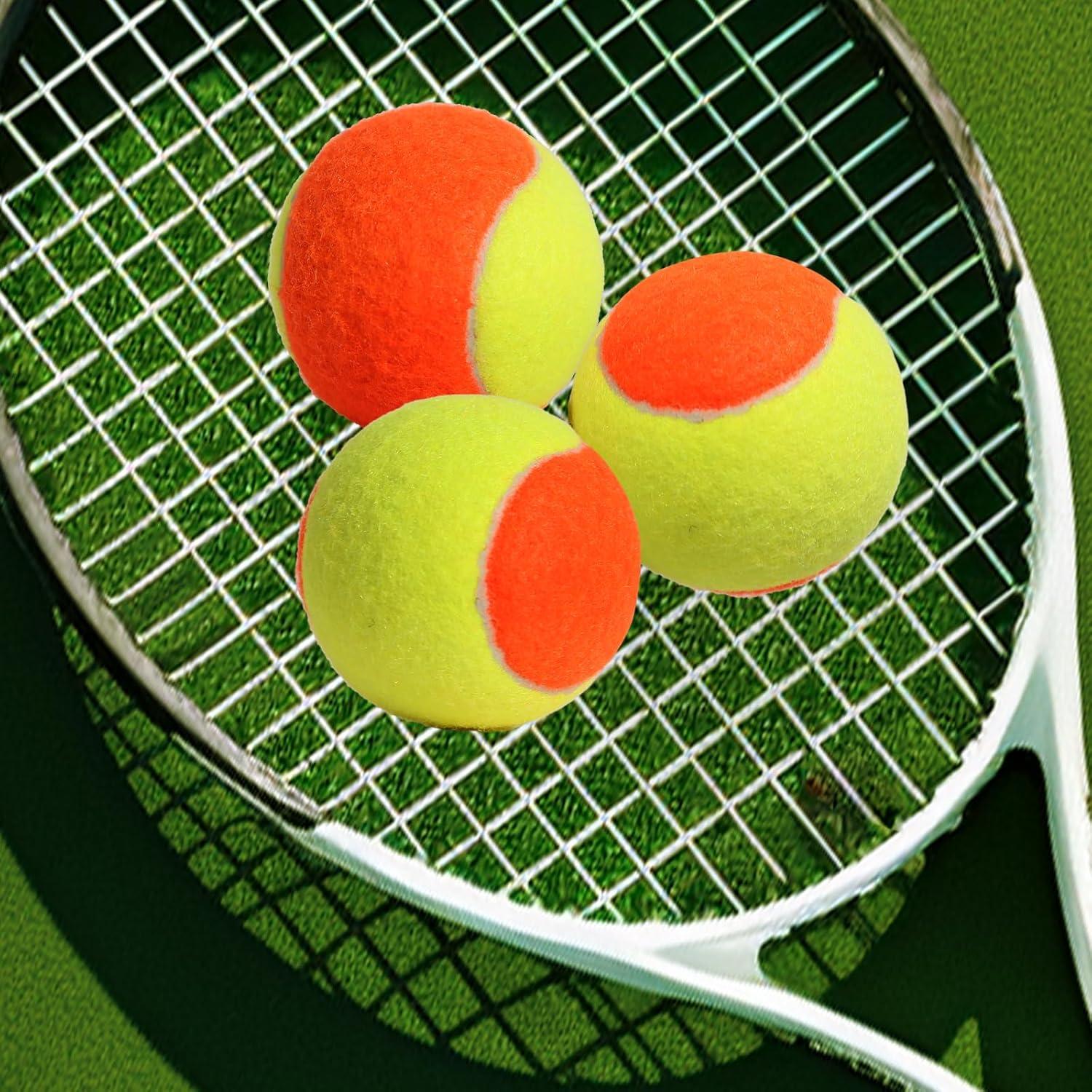 Paquete de 12 pelotas de tenis MRYCZ FYRHD para niños