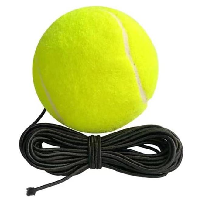 Pelota de Tenis de Entrenamiento WELANGBN con Cuerda - Amarillo