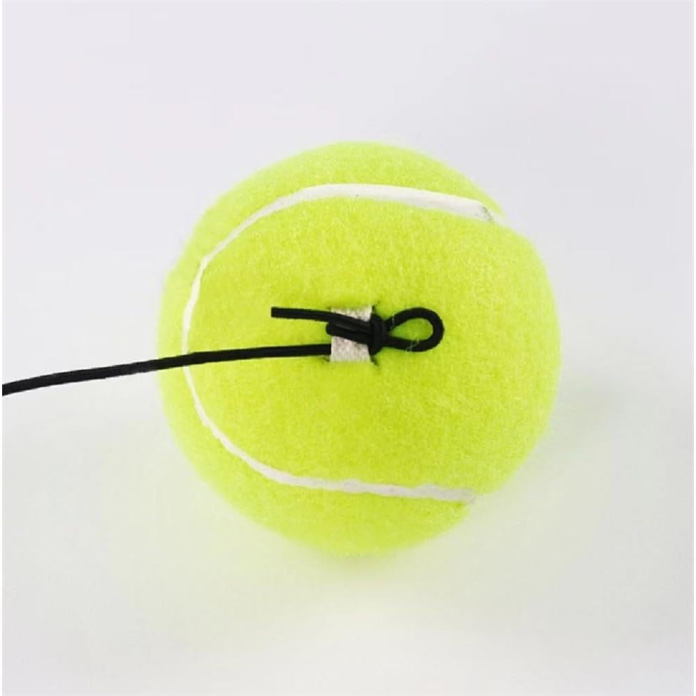 Pelota de Tenis de Entrenamiento WELANGBN con Cuerda - Amarillo