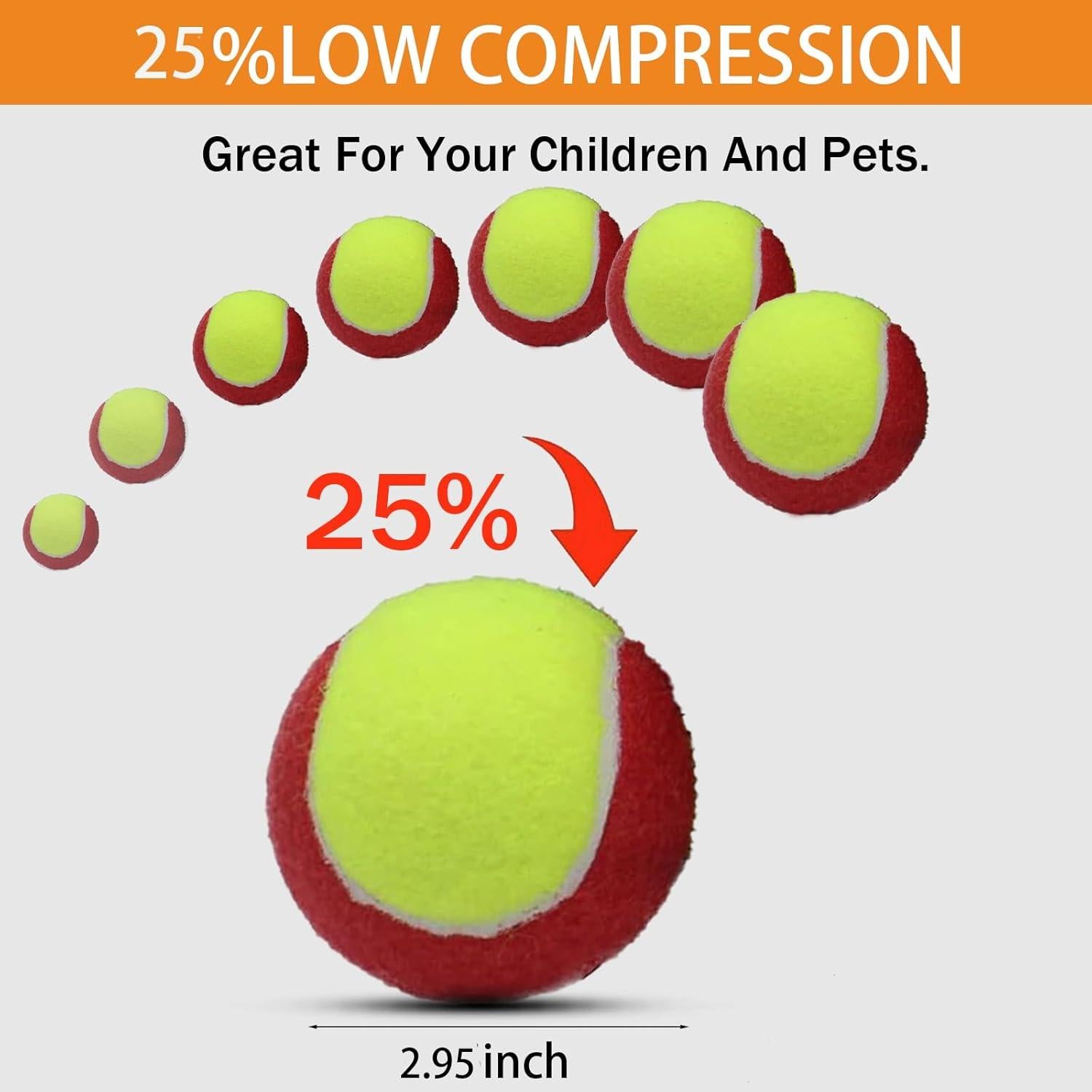 Paquete de 20 pelotas de tenis SHYUJAJIE para principiantes