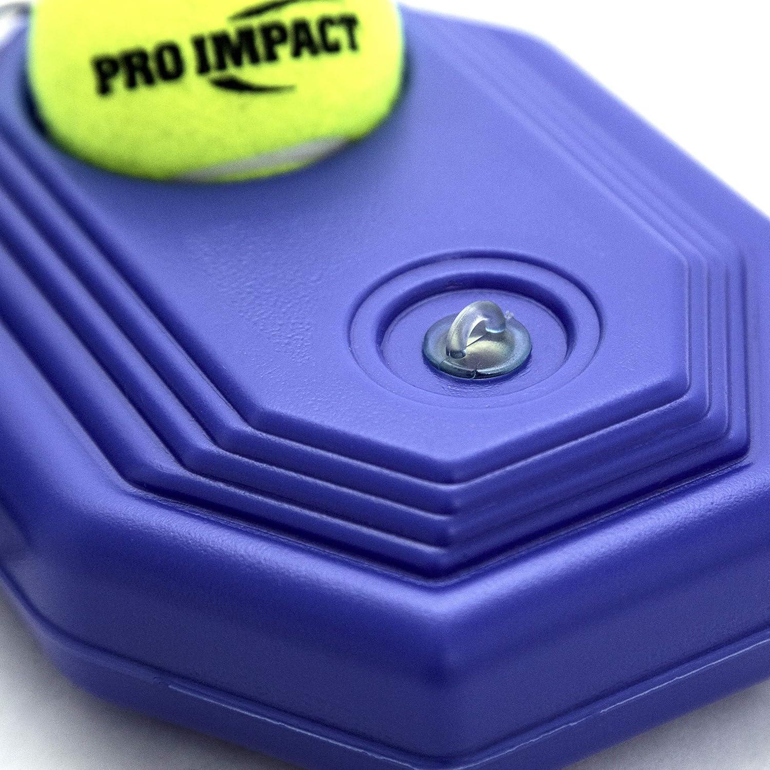 Entrenador de Tenis Pro Impact Rebounder Ball con Base Rellenable