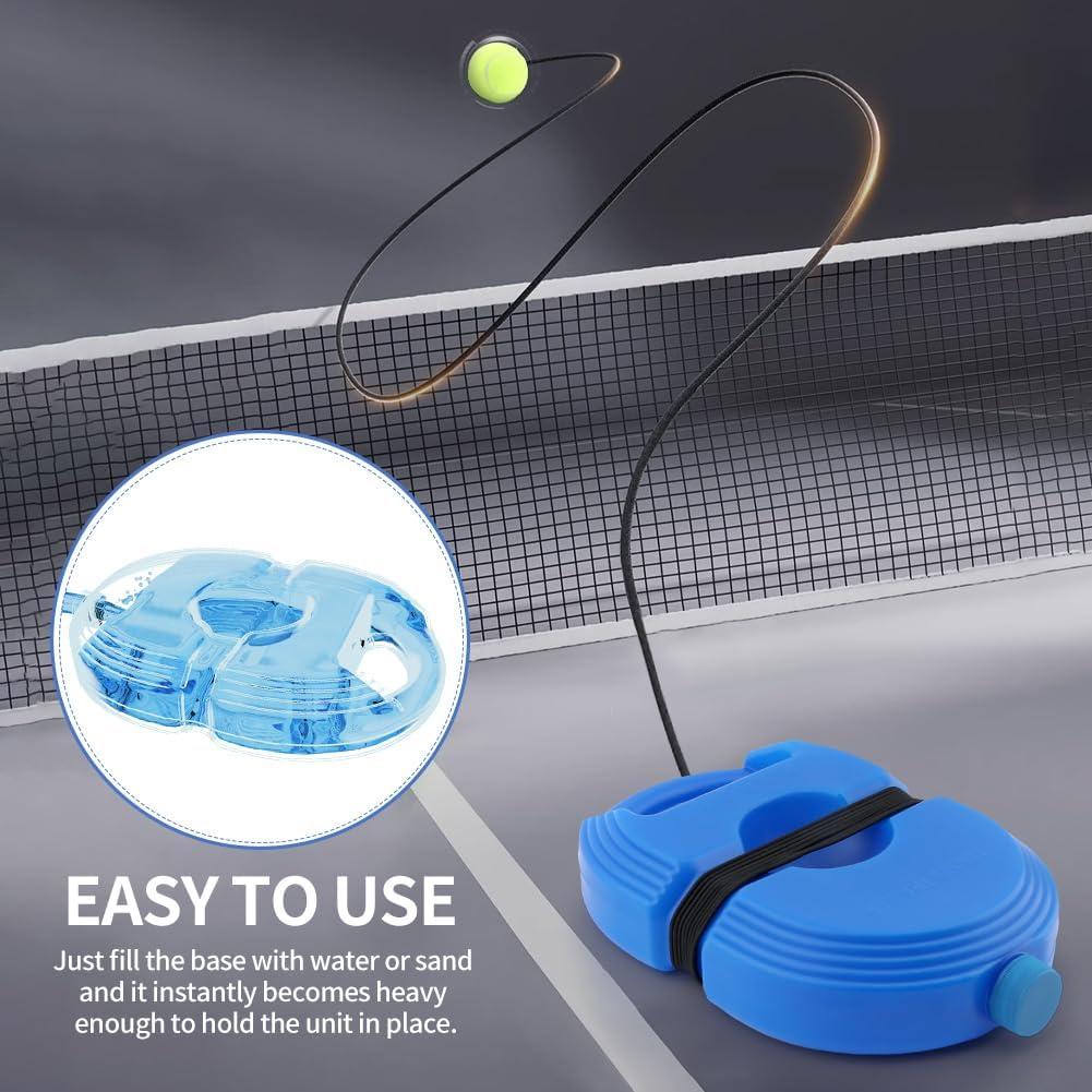 Entrenador de Tenis Kryslanix con Pelota Rebotadora y 3 Pelotas
