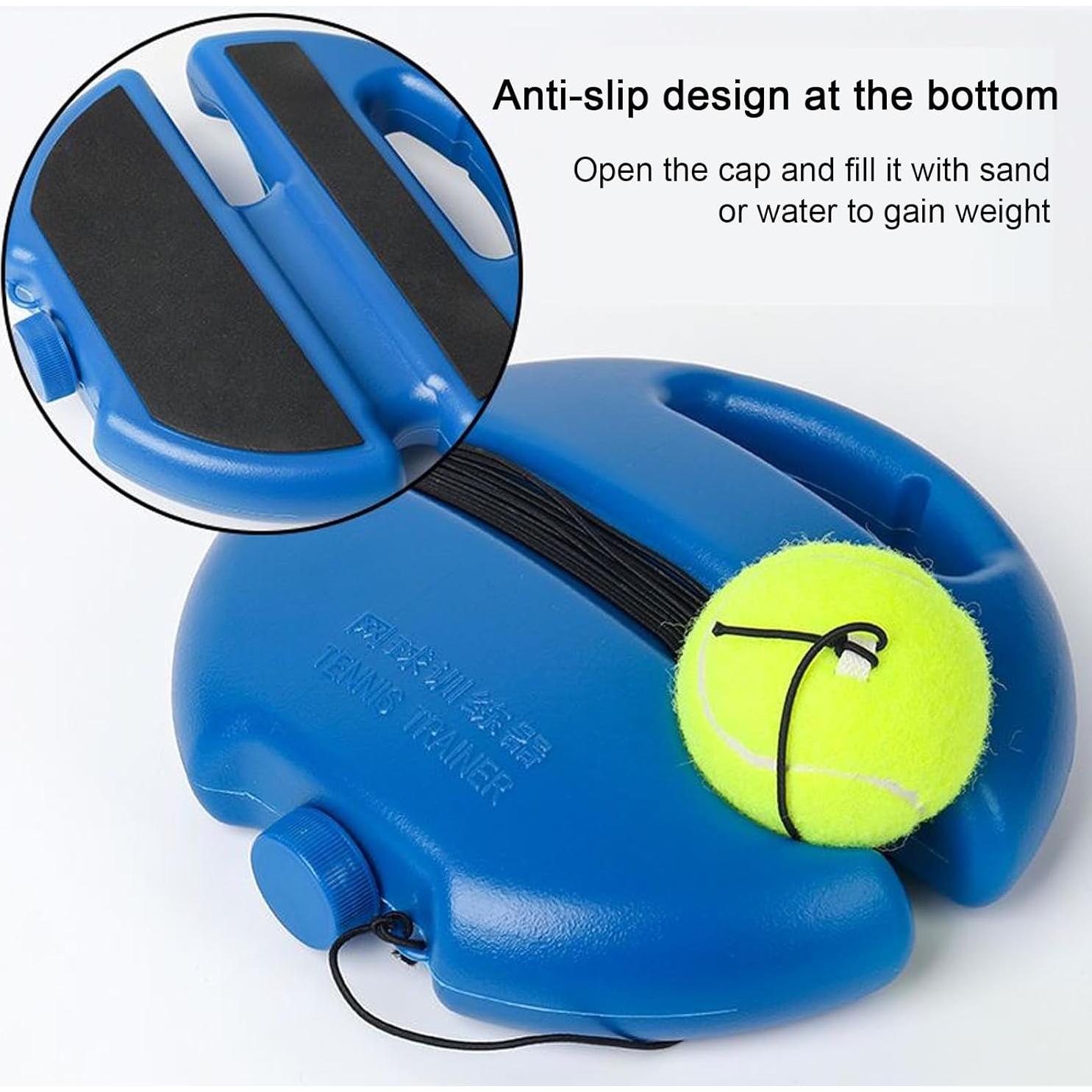 Entrenador de Tenis Q&F Tech FTennis - 1 Base + 2 Pelotas