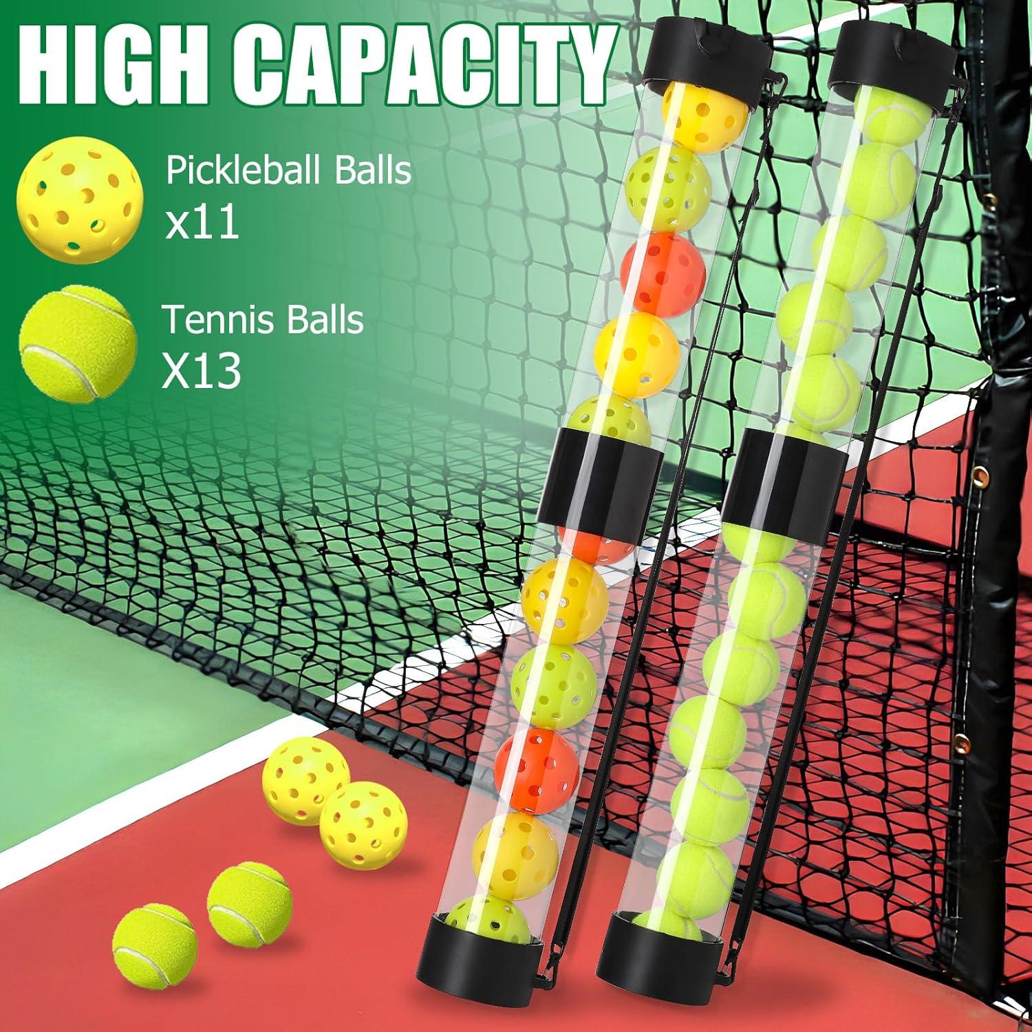 TOBWOLF Recolector de Pelotas de Tenis y Pickleball 11/13 Unidades
