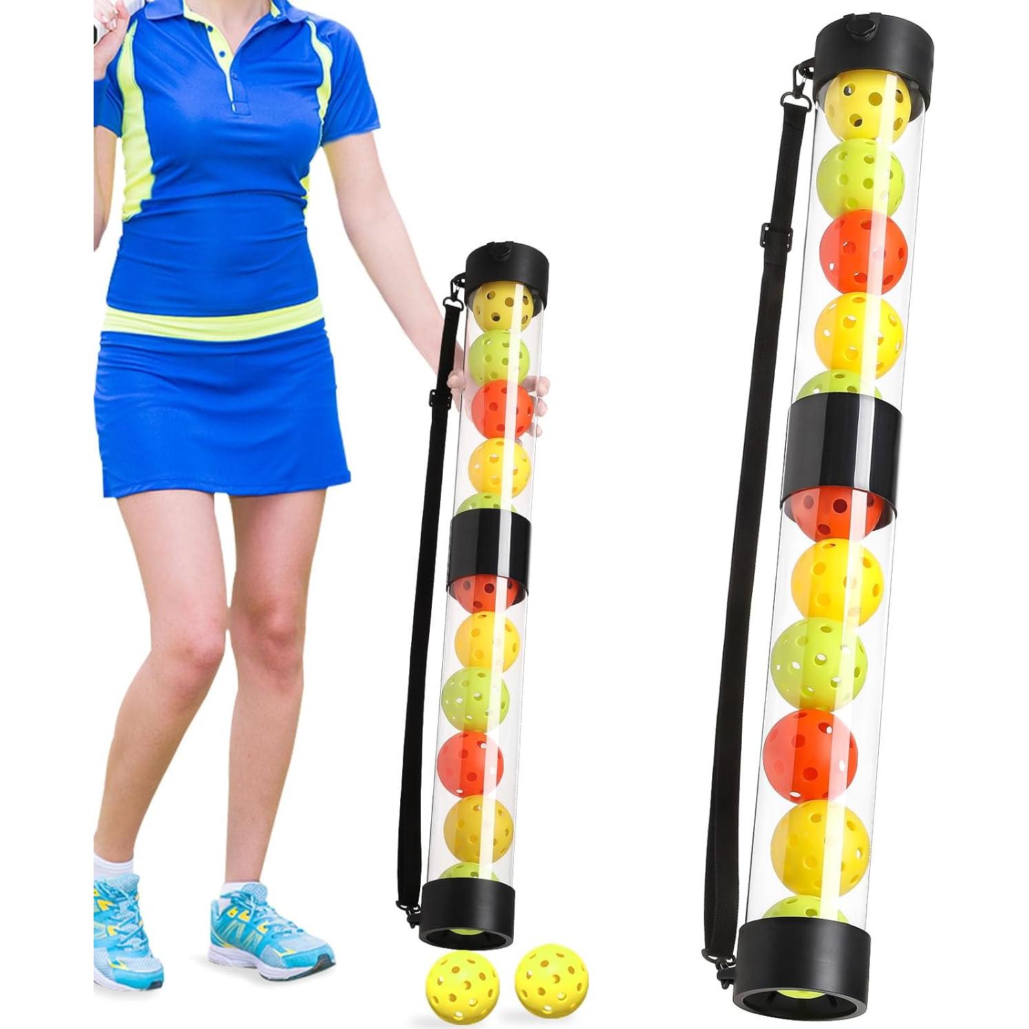 TOBWOLF Recolector de Pelotas de Tenis y Pickleball 11/13 Unidades