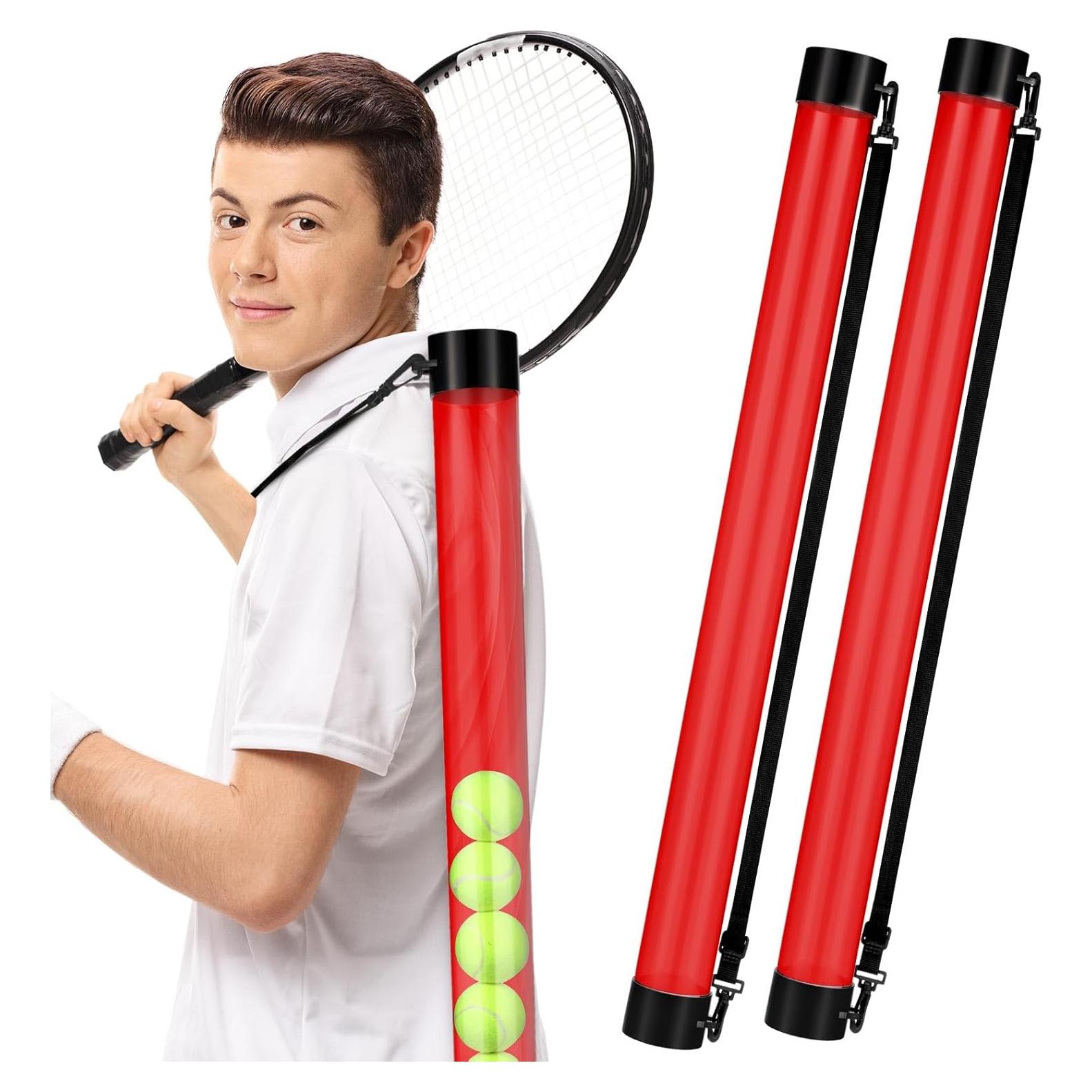Tubo Recogedor de Pelotas de Tenis Lenwen - 2 Pcs, 94 cm