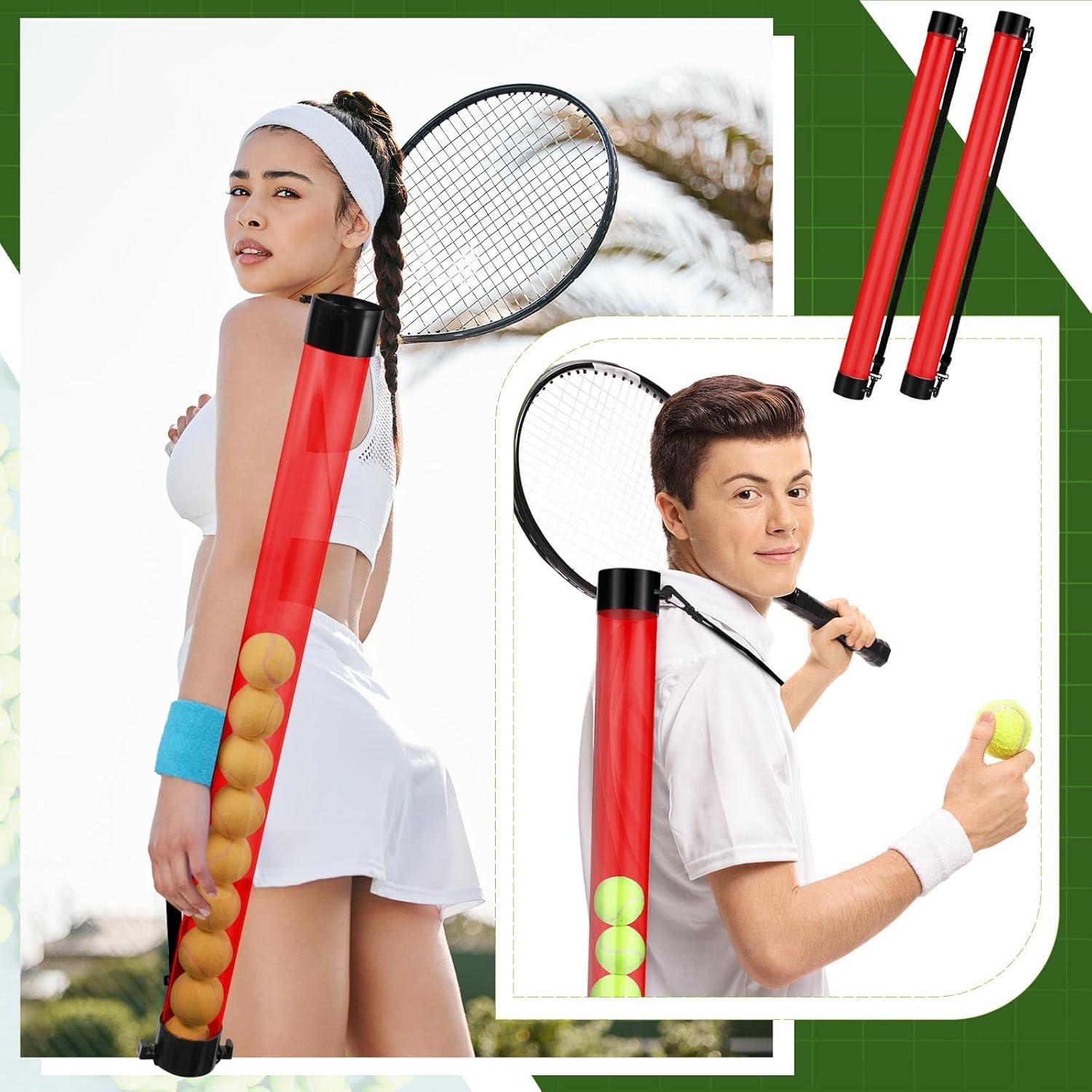 Tubo Recogedor de Pelotas de Tenis Lenwen - 2 Pcs, 94 cm