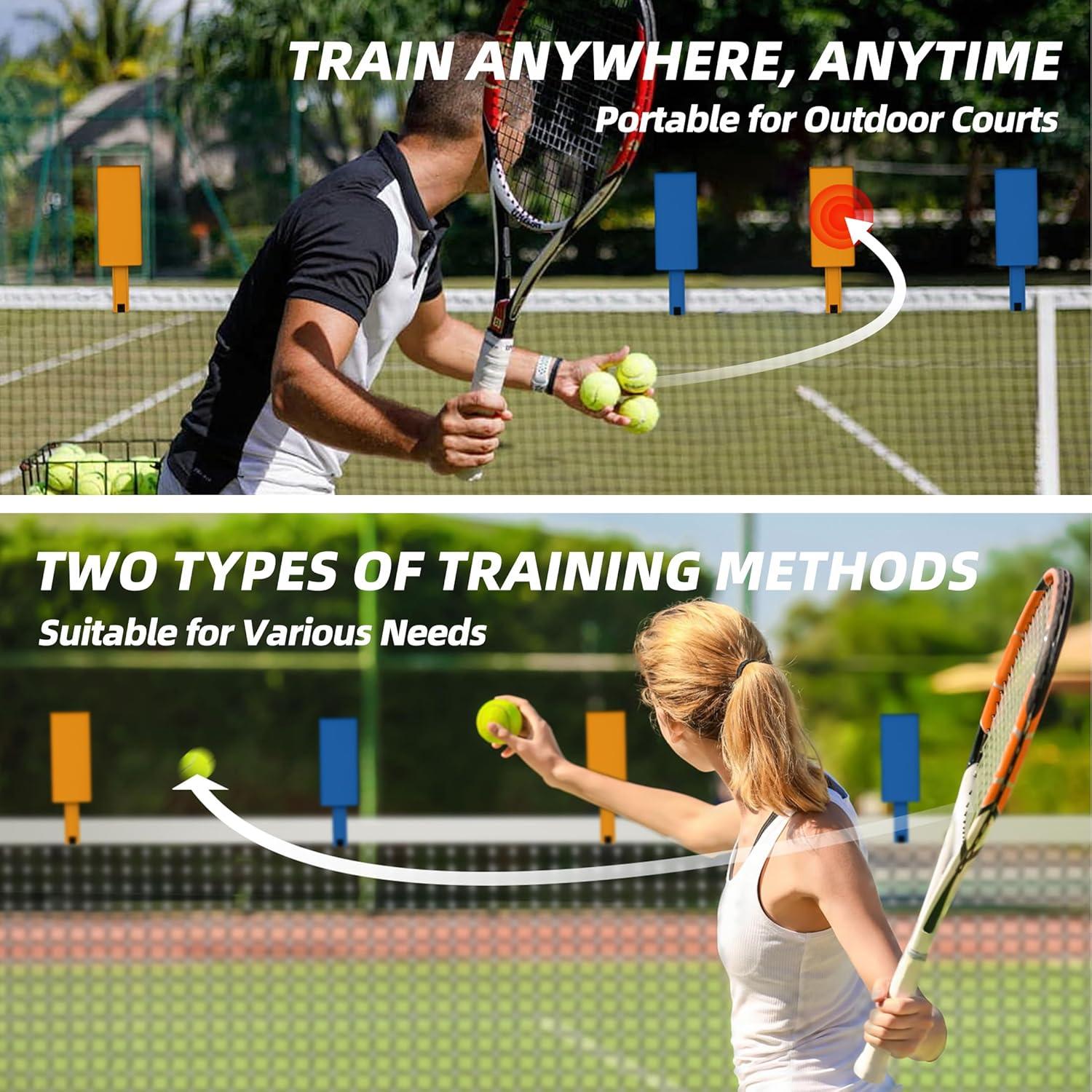 Objetivo Portátil de Tenis MR MRXH25-TN5 con Marcadores