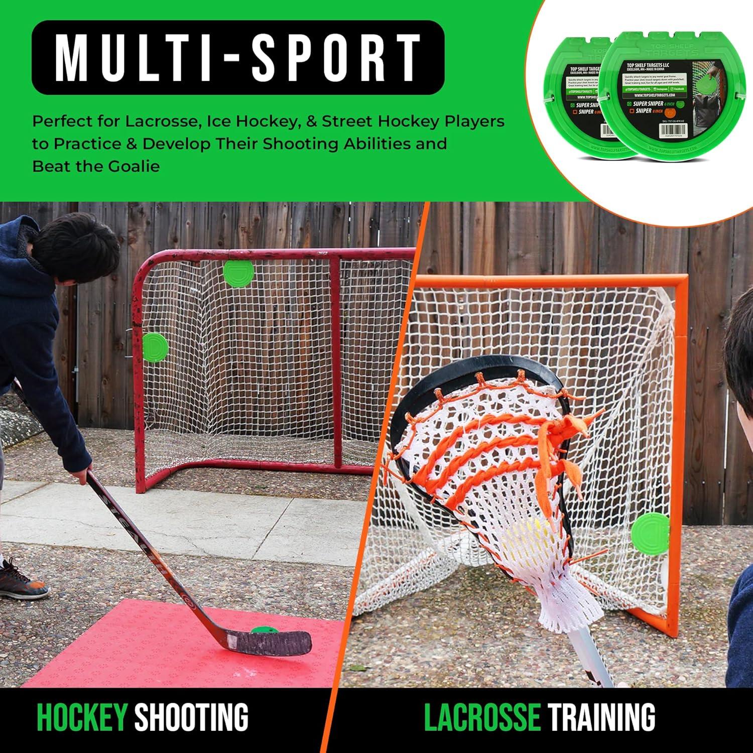 Discos de Tiro Magnéticos Super Sniper 15.24 cm Top Shelf Targets - Paquete de 4